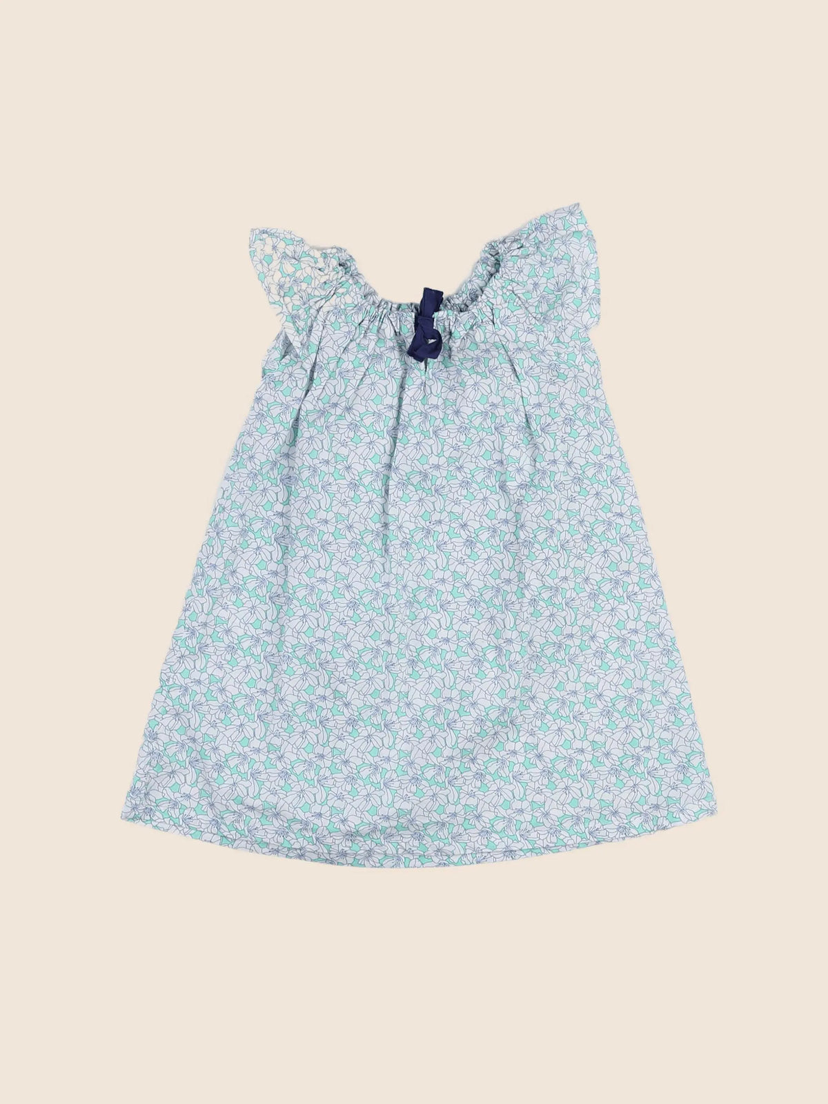 Louis et Victorie - robe bleu - 18 mois