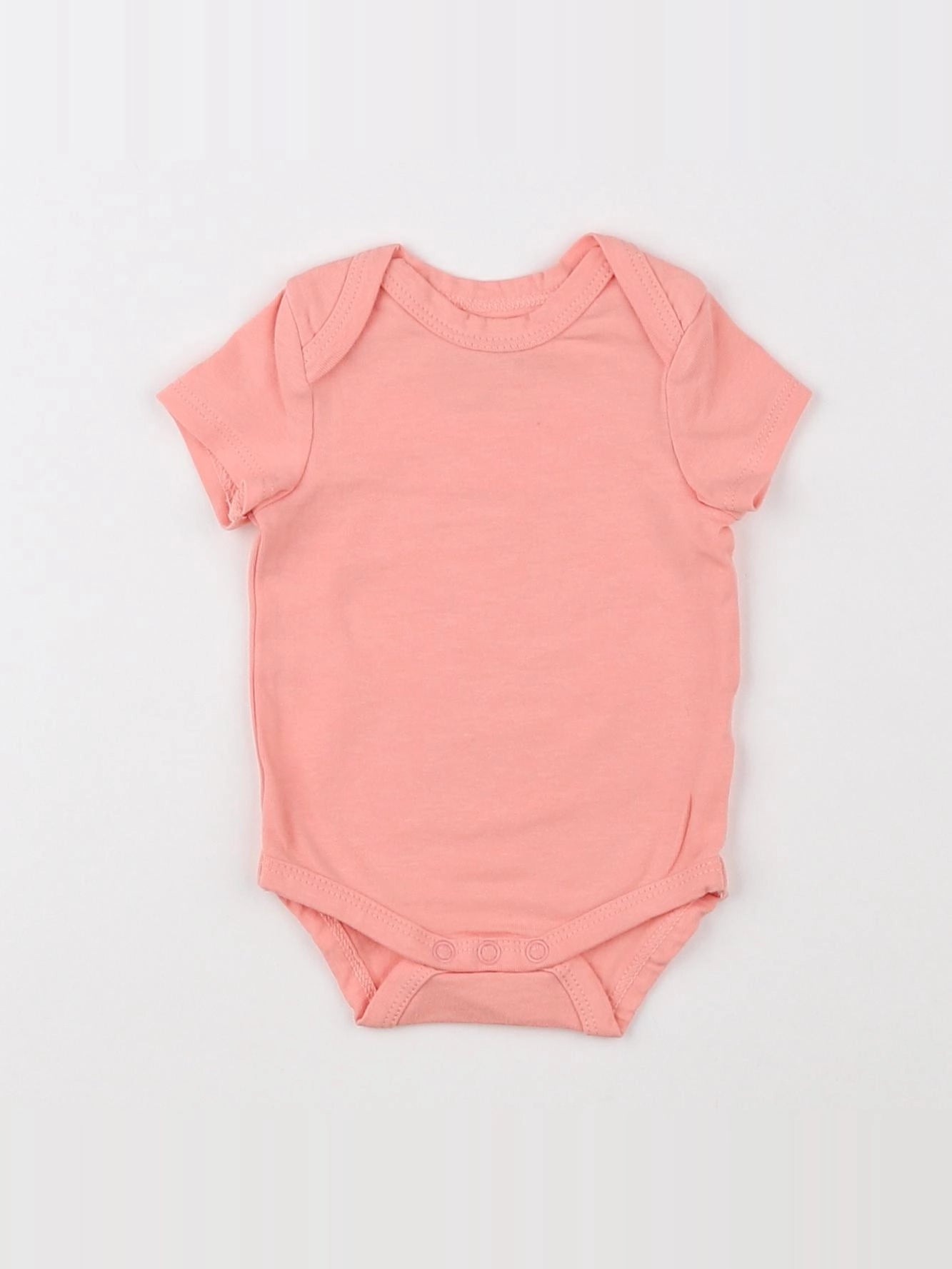 Tape à l'oeil - body rose - 1 mois