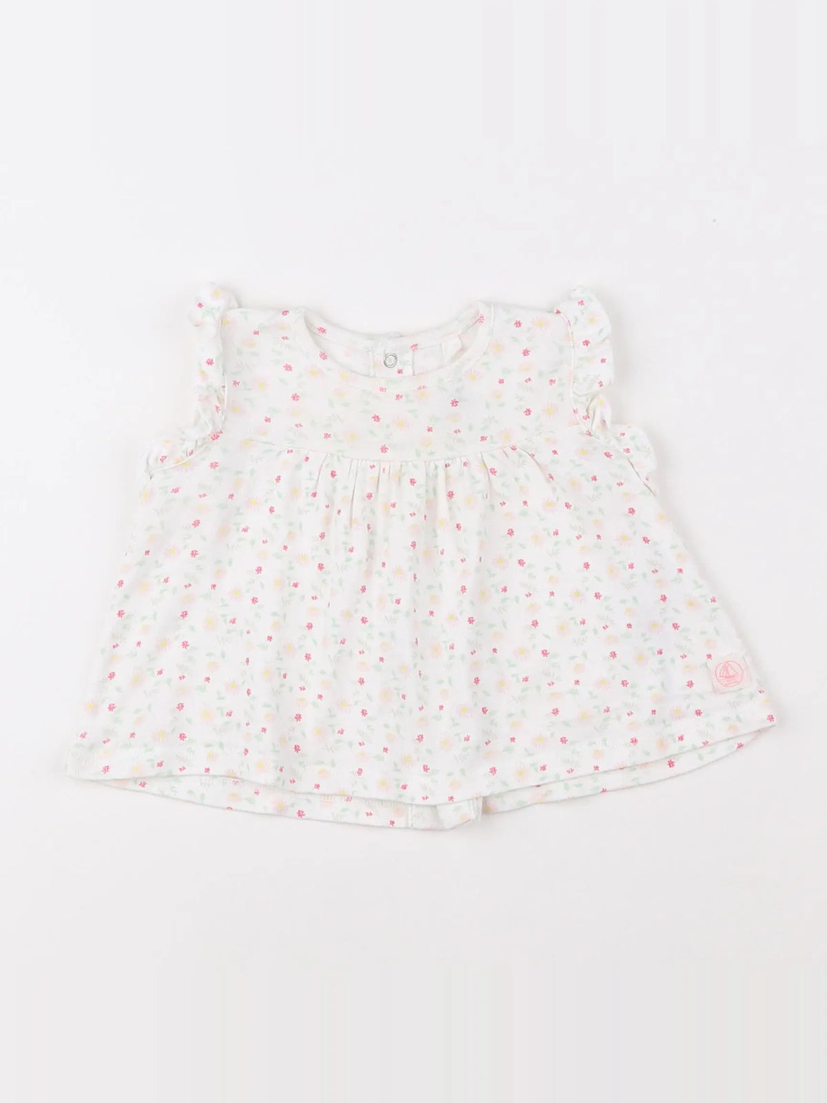 Petit Bateau - robe multicolore - 6 mois