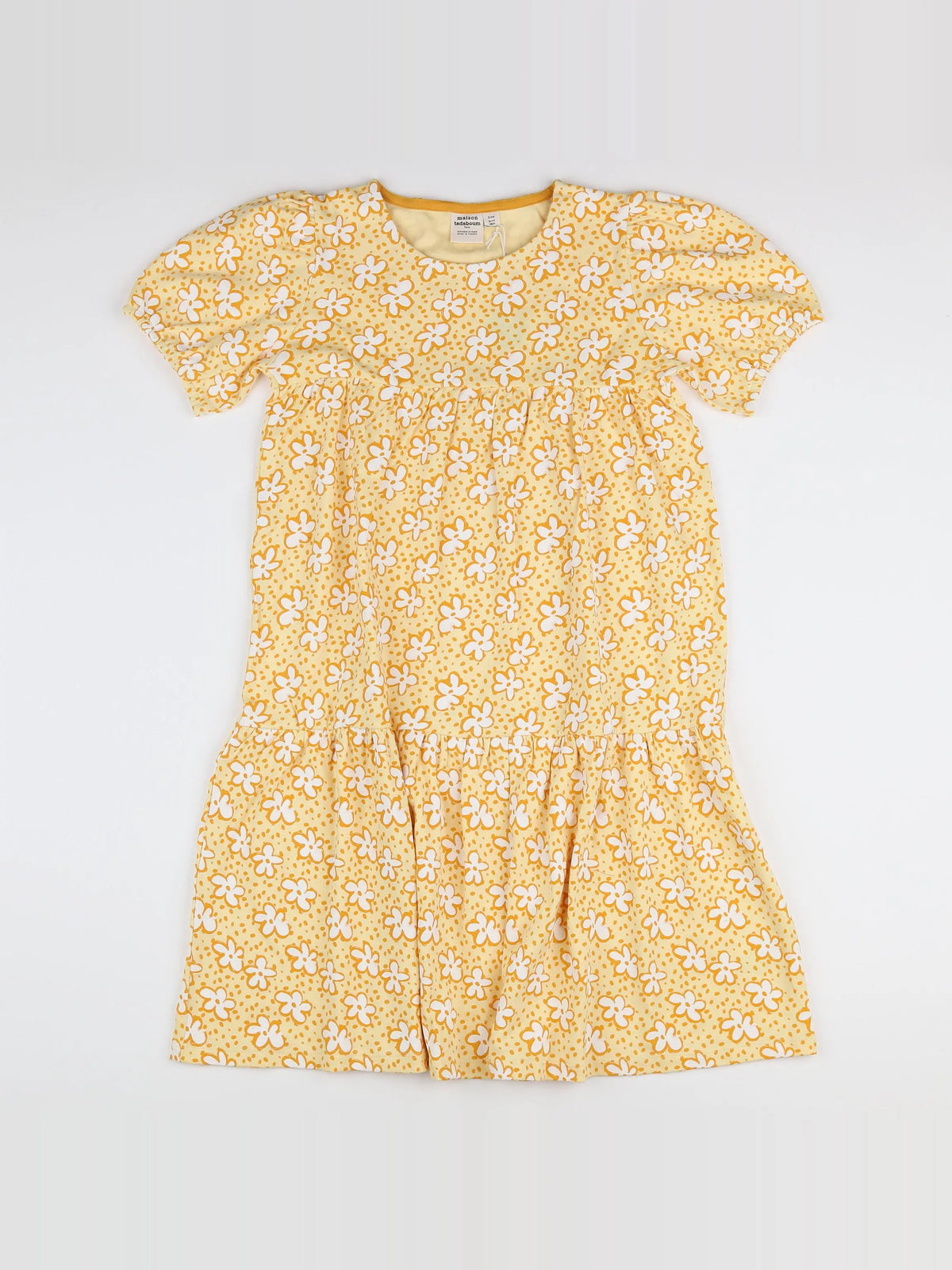 Maison Tadaboum - robe jaune (neuf) - 6 mois