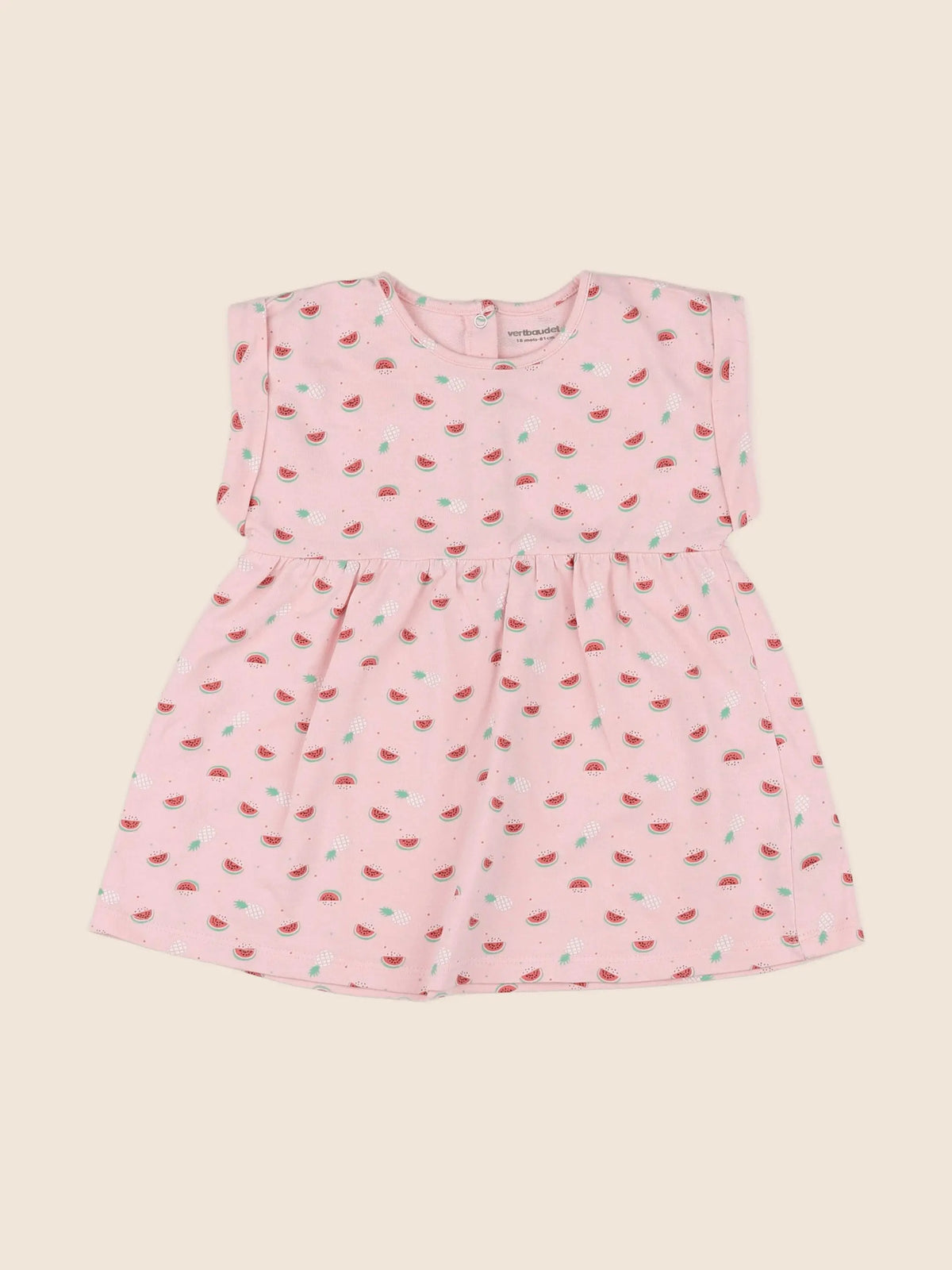 Vertbaudet - robe rose - 18 mois