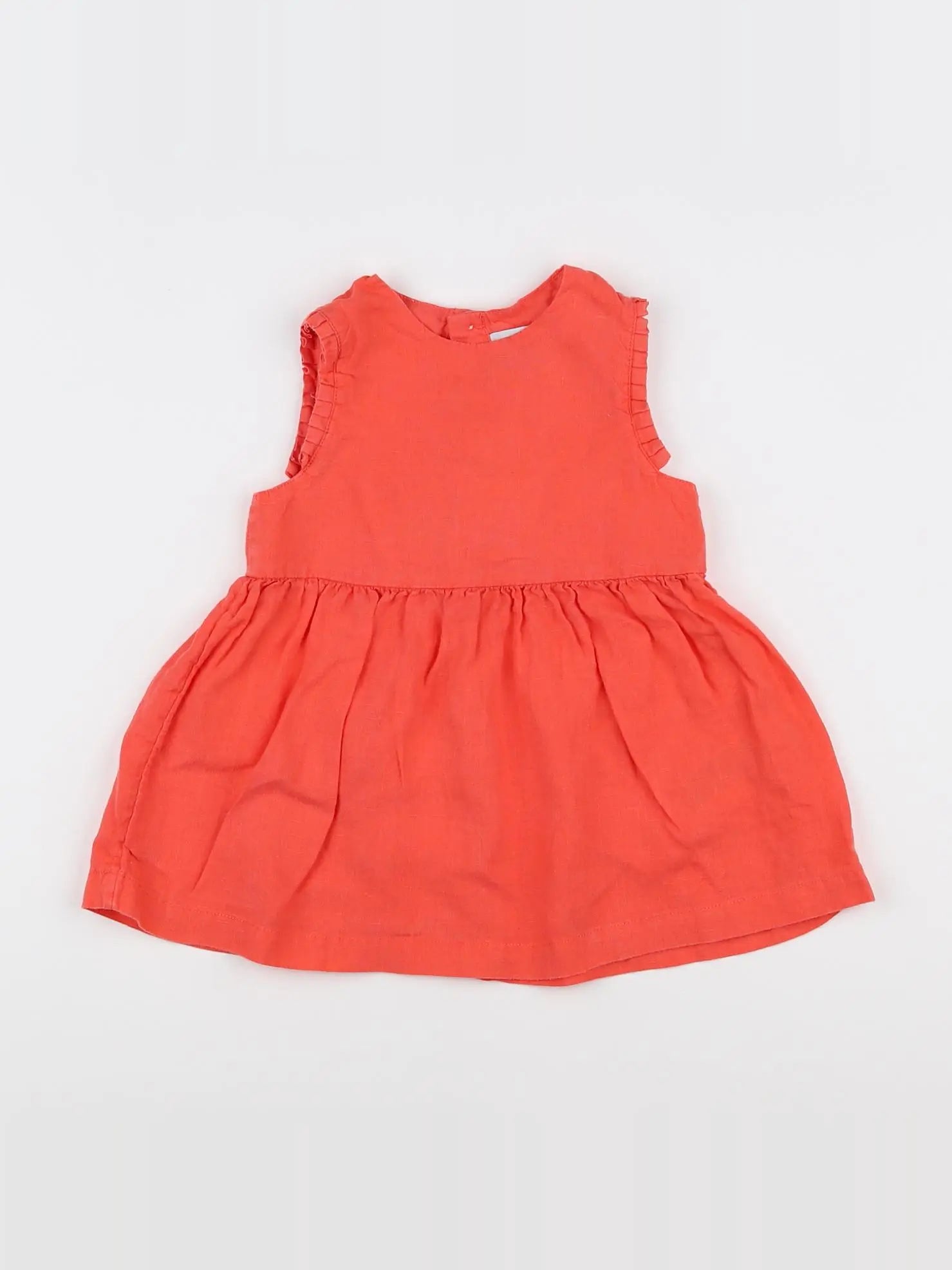 Petit Bateau - robe rose - 12 mois