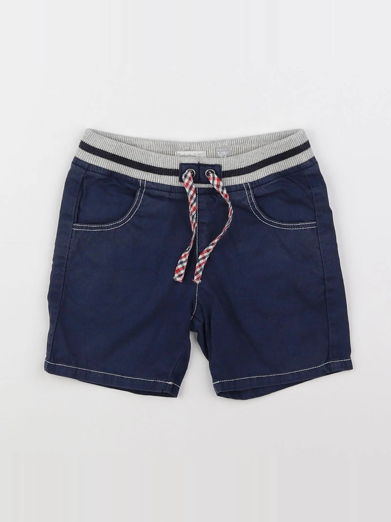 Timberland - short bleu - 12 mois