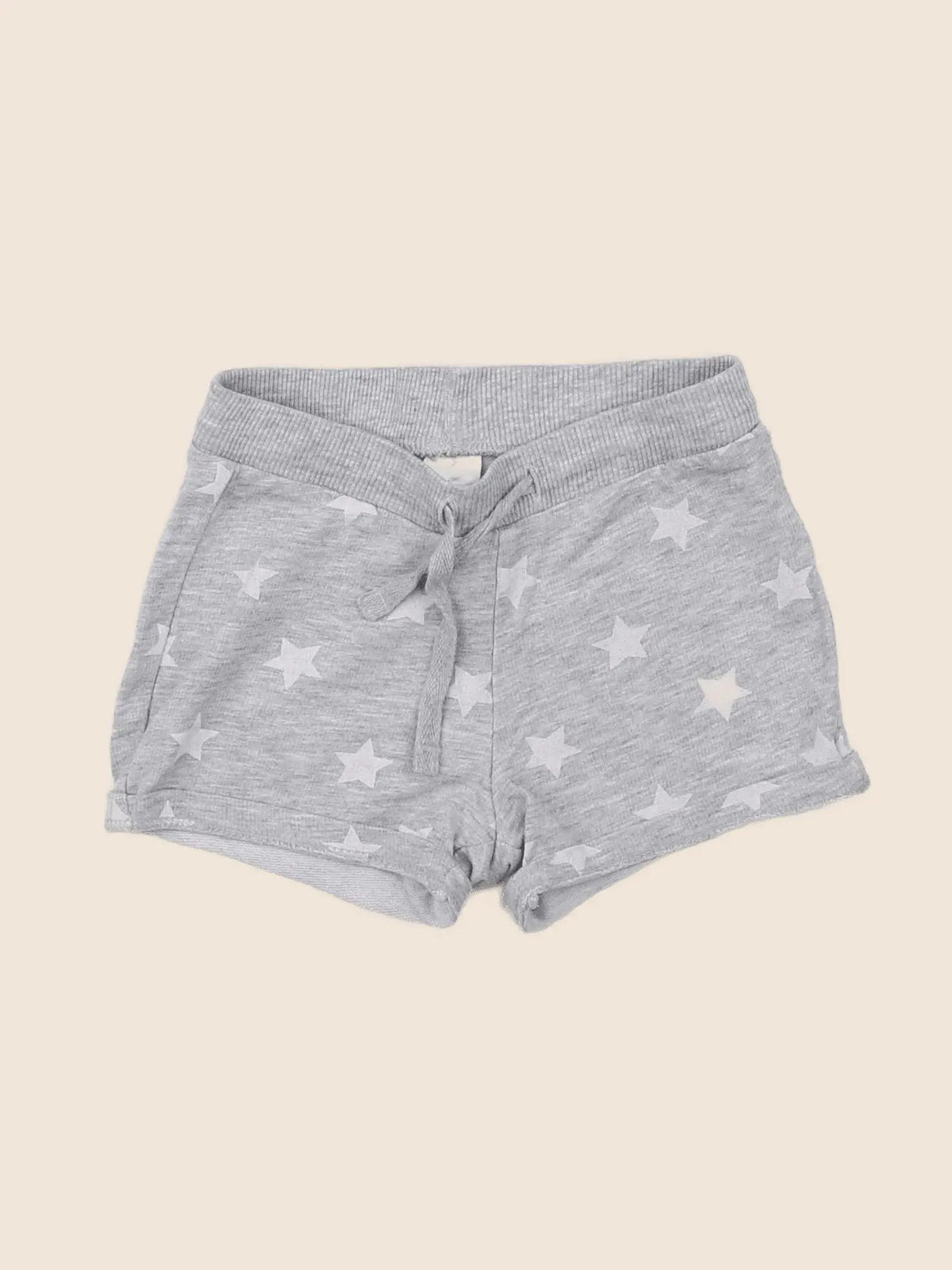 H&M - short gris - 6/9 mois
