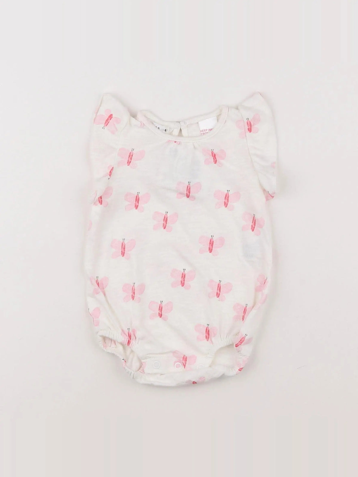 Zara - combinaison blanc (état neuf) - 1/3 mois