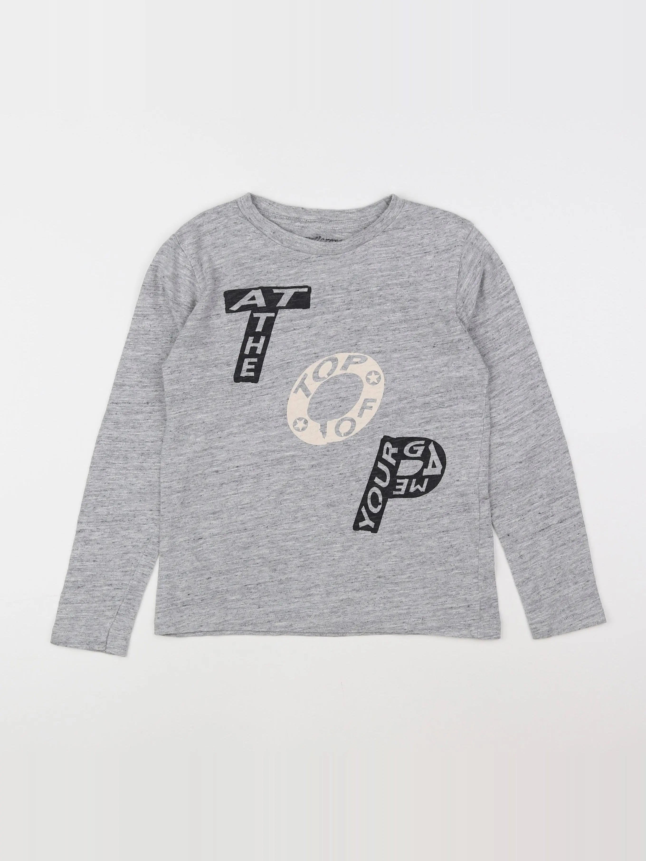 Bellerose - tee-shirt gris - 8 ans