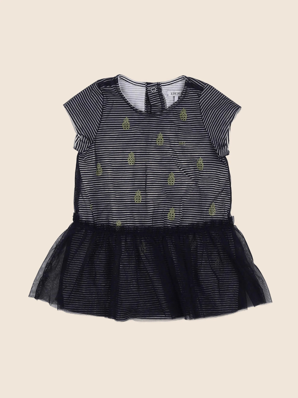 IKKS - robe bleu - 12 mois