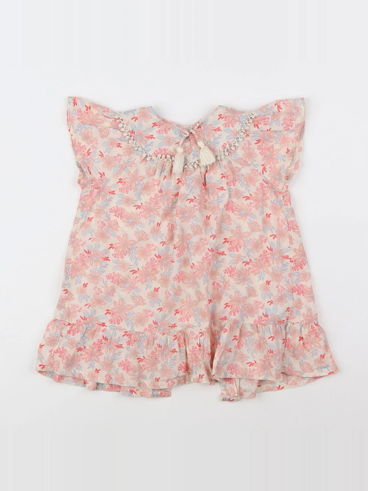 Vertbaudet - robe multicolore - 18 mois