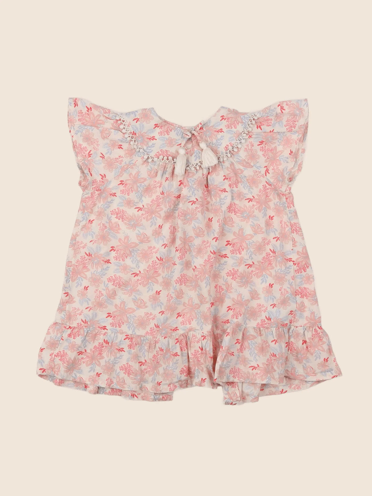 Vertbaudet - robe multicolore - 18 mois