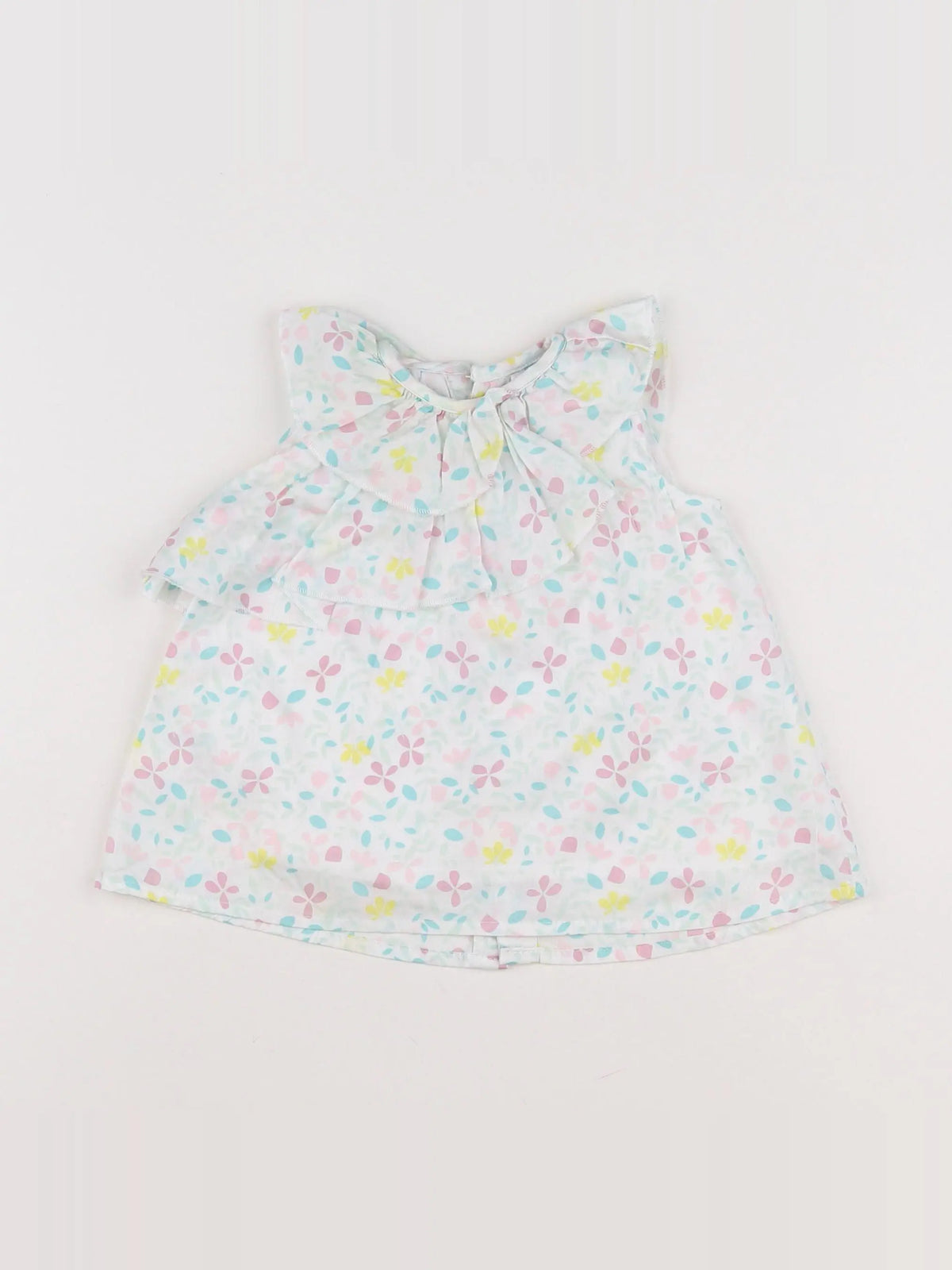 Vertbaudet - robe blanc - 3 mois
