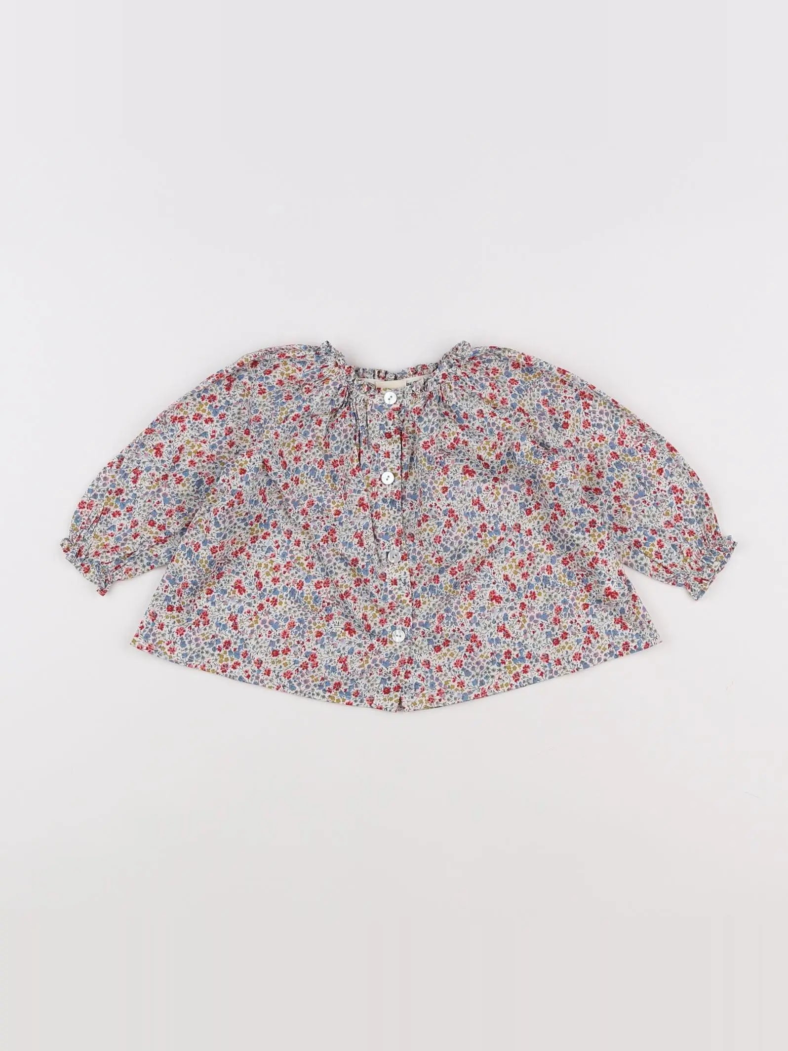 Bonton - blouse multicolore - 6 mois