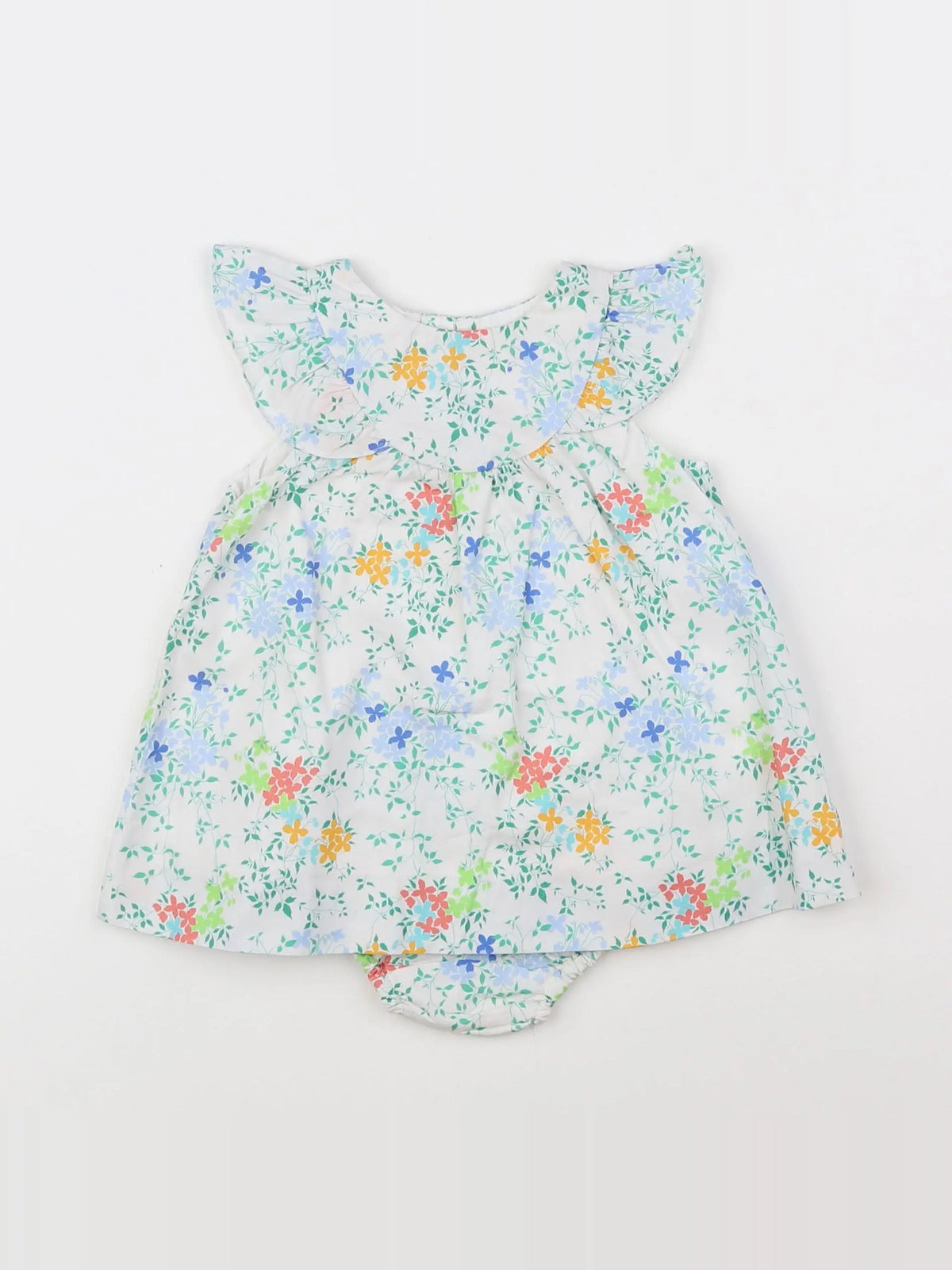 Zara - robe multicolore - 6/9 mois