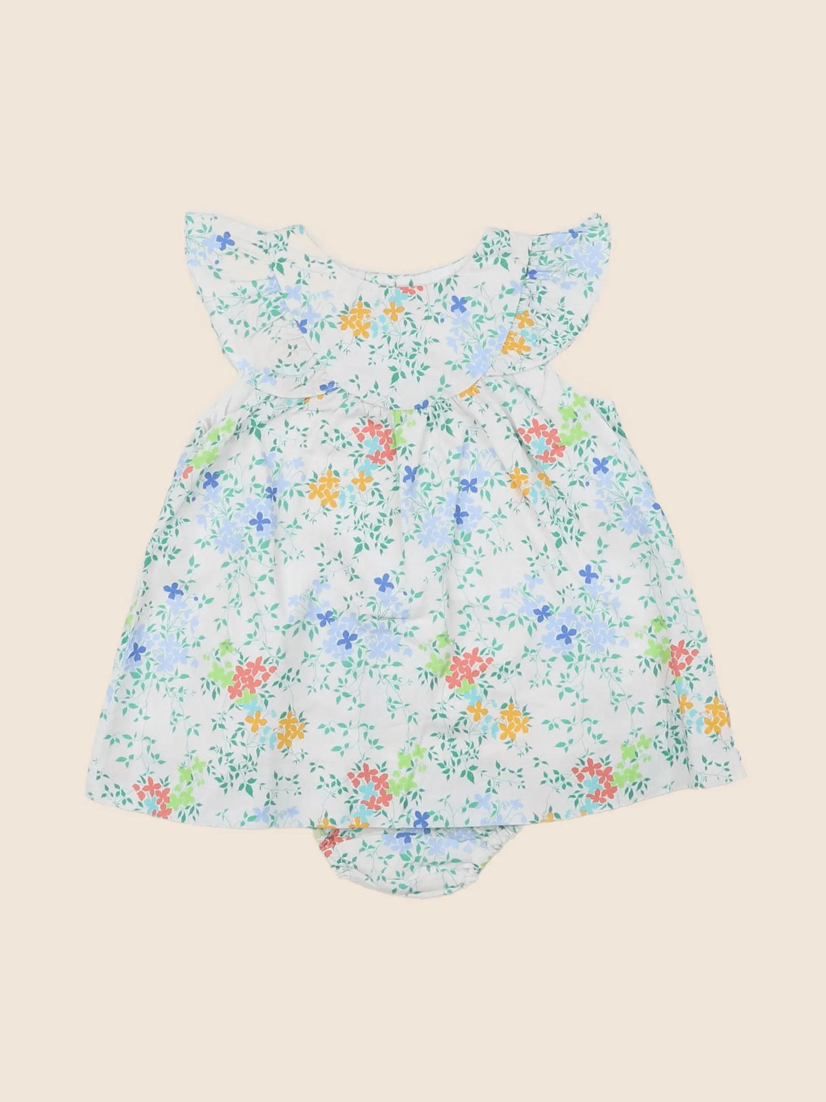 Zara - robe multicolore - 6/9 mois