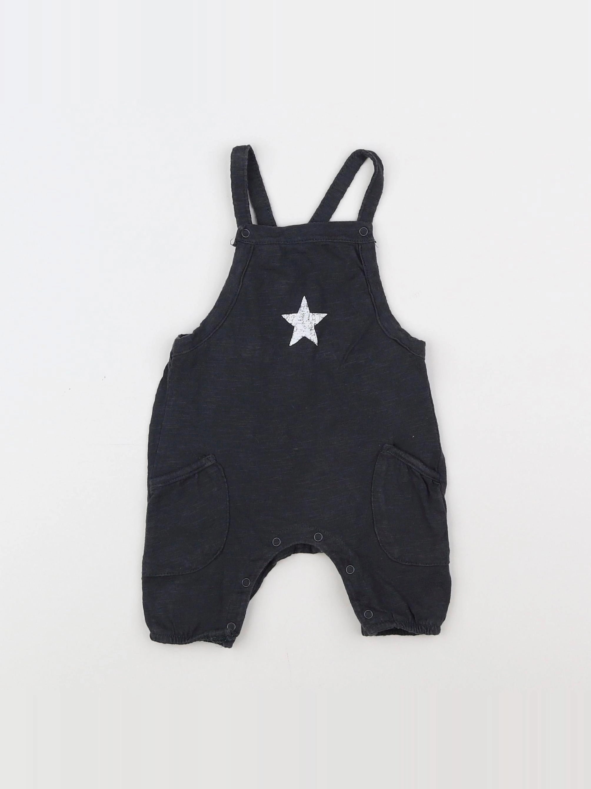 Next - combinaison gris - 3/6 mois