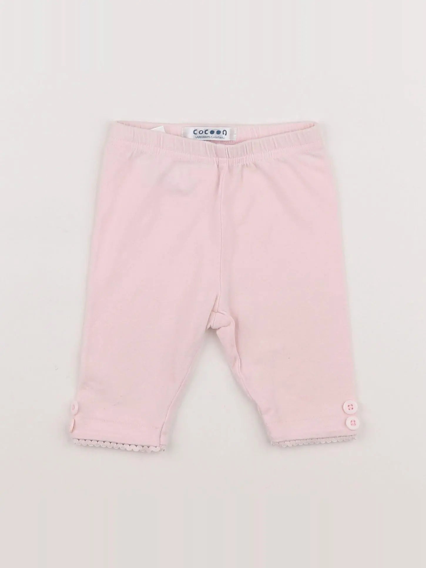 La Redoute - legging rose - 3 mois