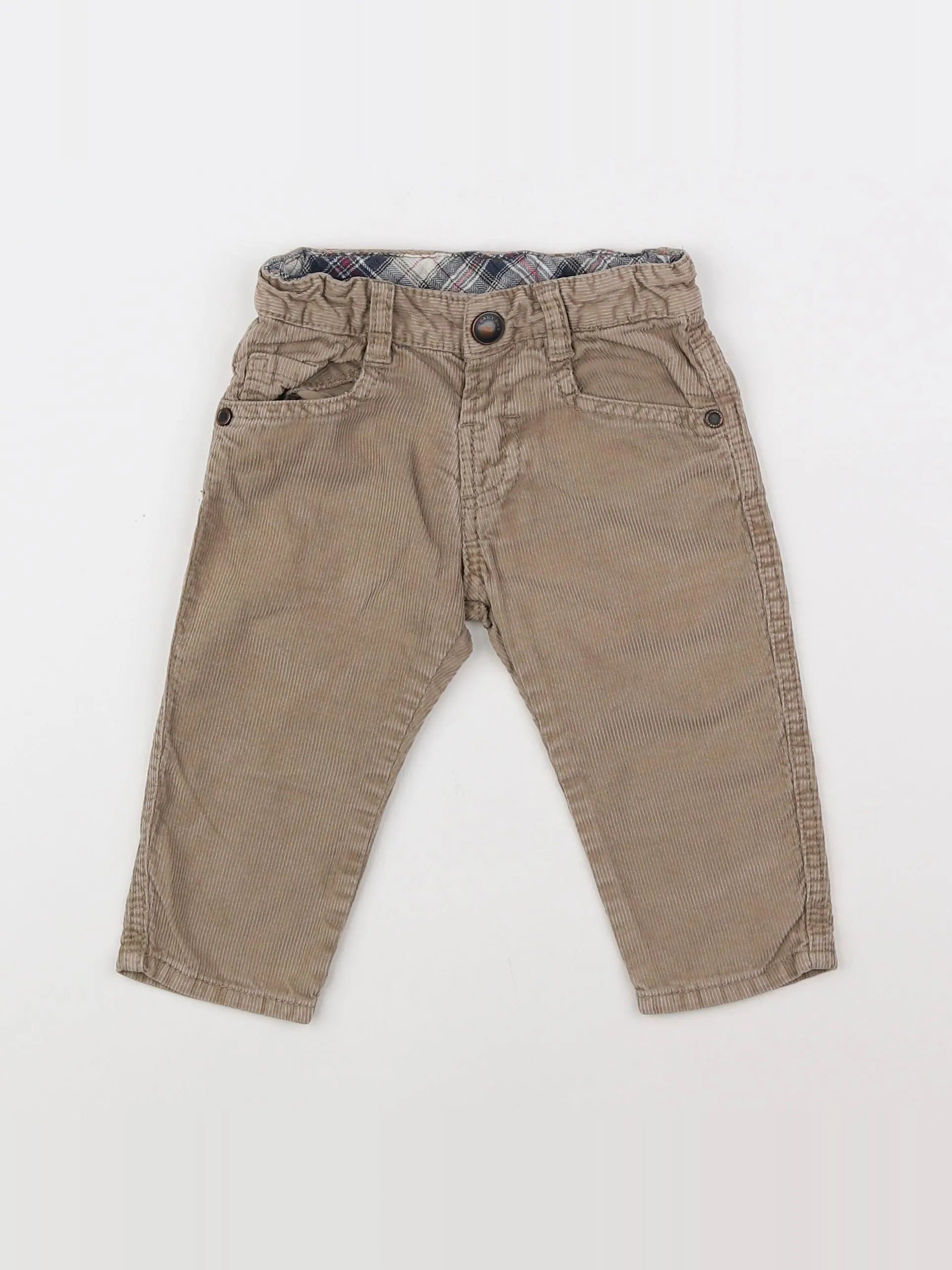 Zara - pantalon beige - 6/9 mois