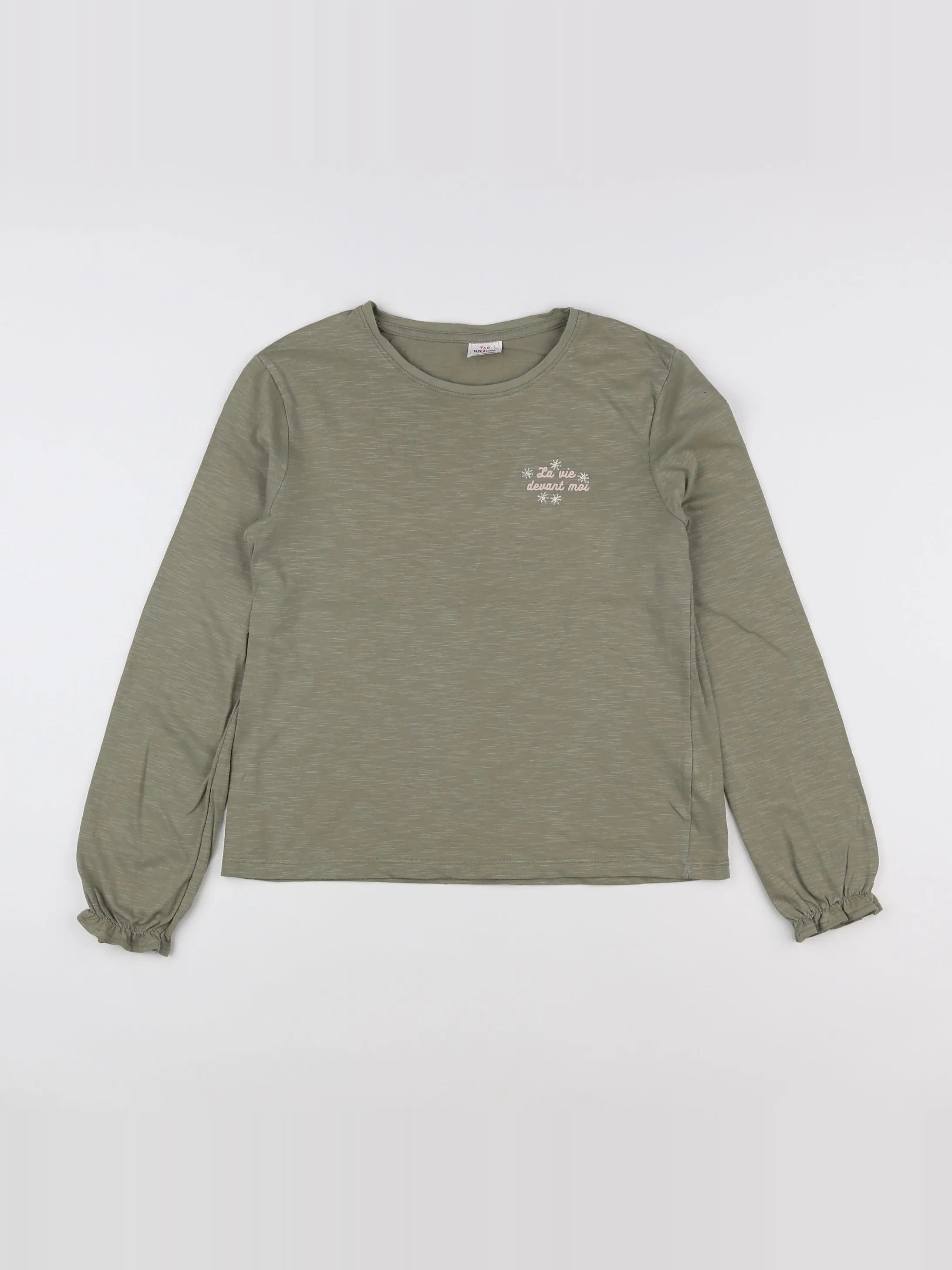 Tape à l'oeil - tee-shirt vert, or - 12 ans