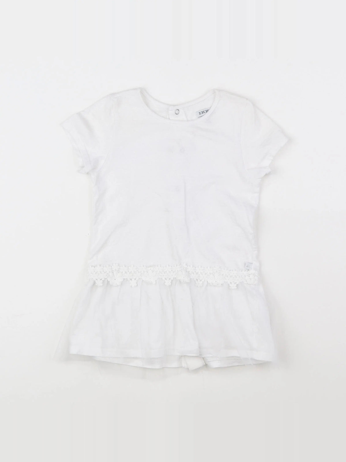 IKKS - robe blanc - 2 ans