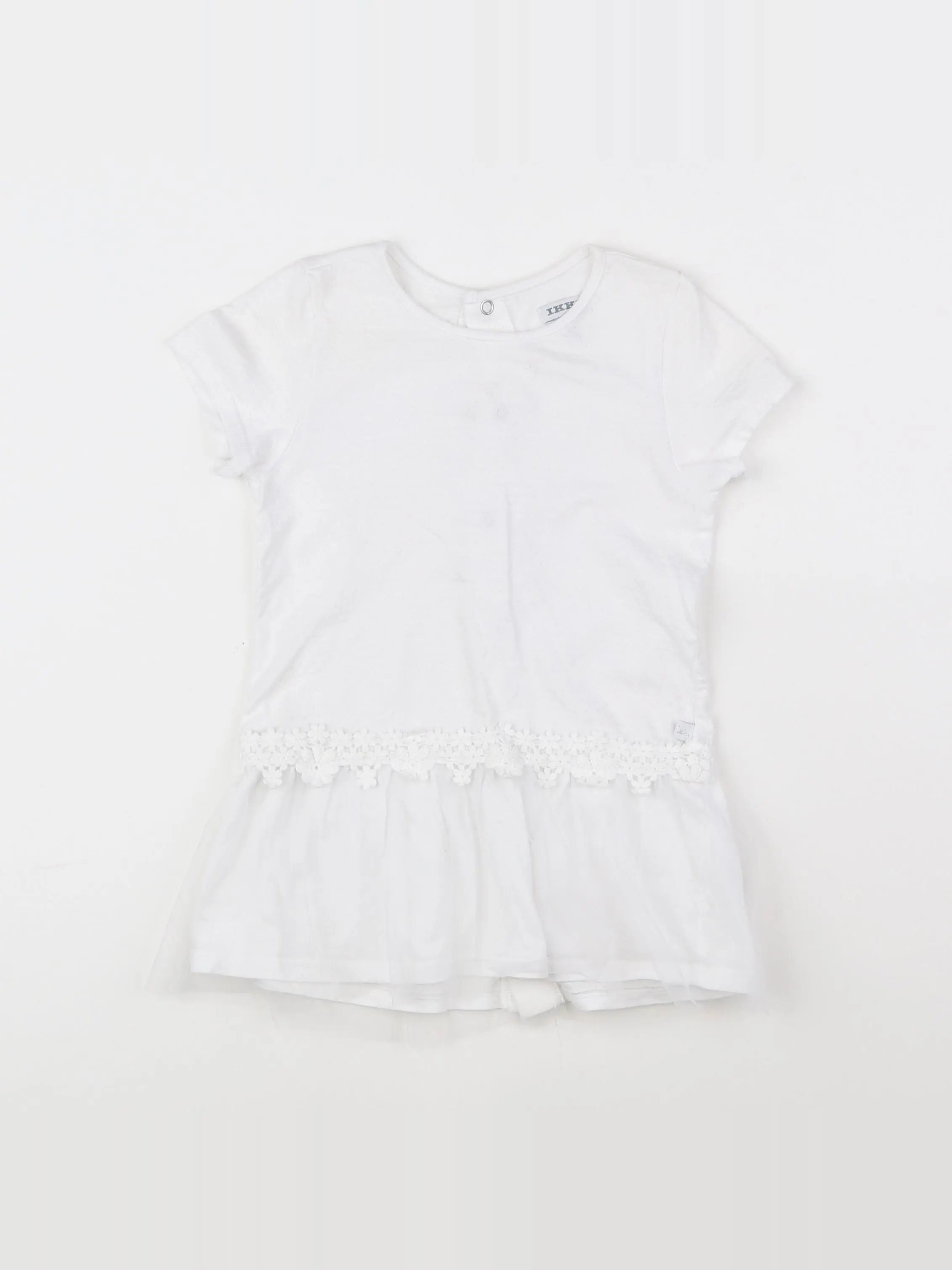 IKKS - robe blanc - 2 ans