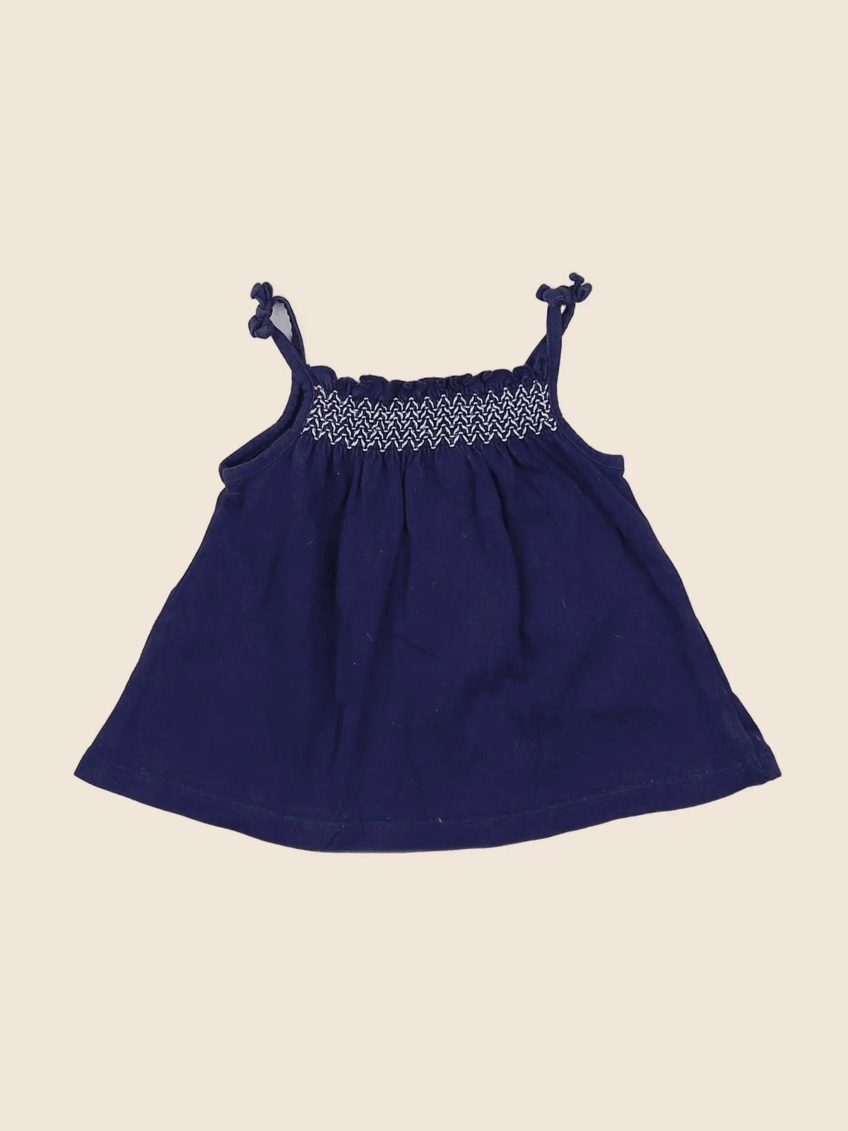 Boutchou - débardeur bleu - 6 mois