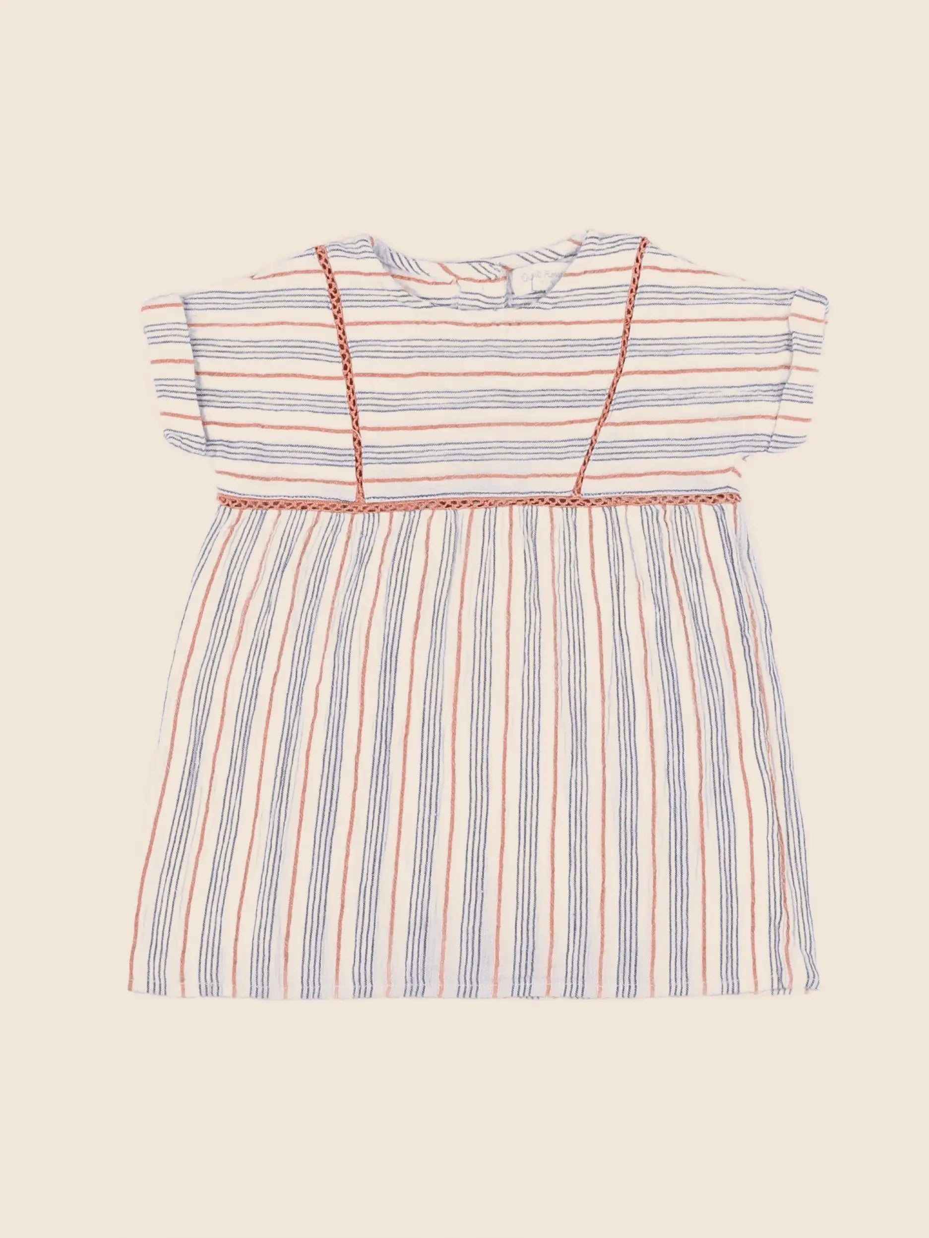 Cadet Rousselle - robe multicolore - 6 mois
