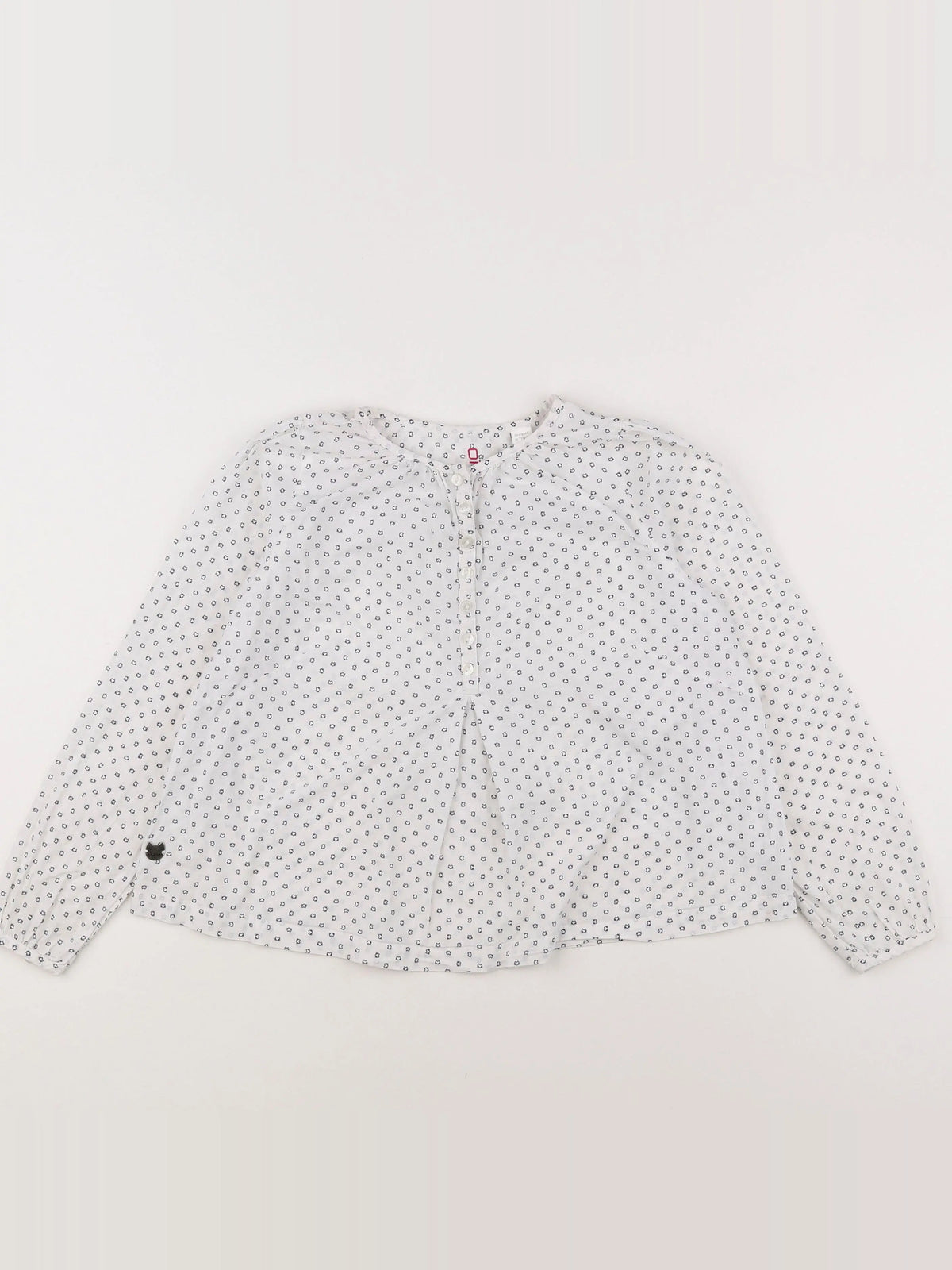 Okaidi - blouse blanc - 6 ans