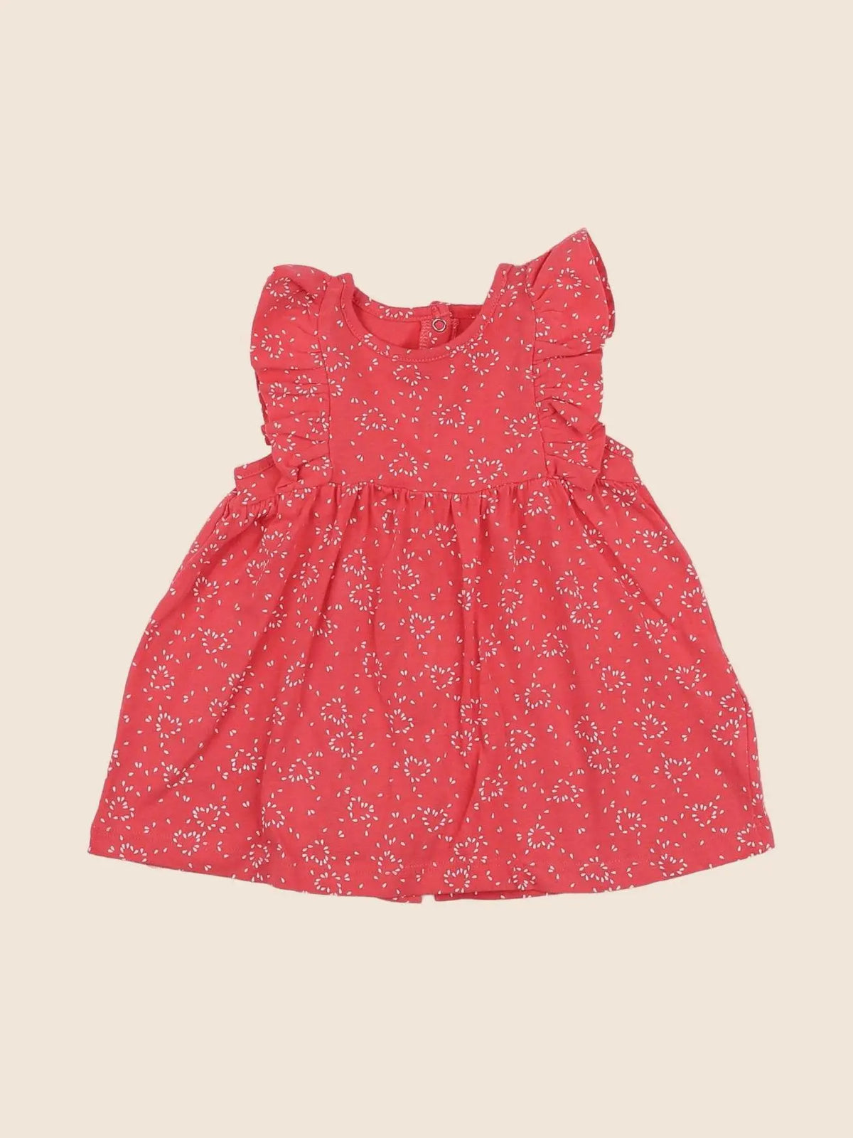 Vertbaudet - robe rouge - 6 mois