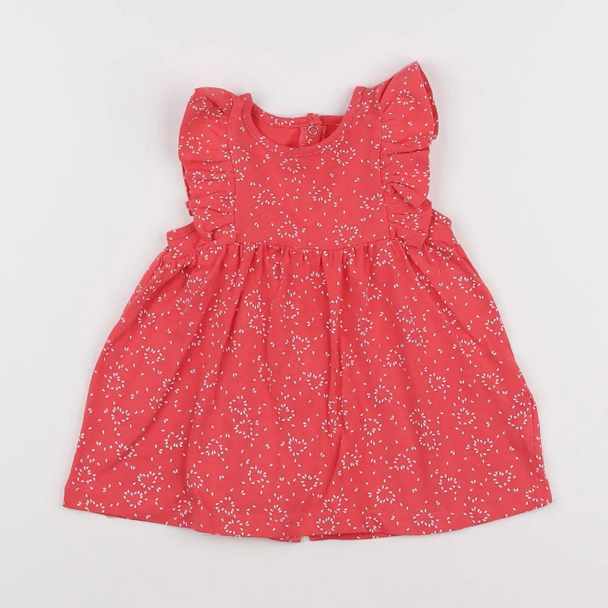 Vertbaudet - robe rouge - 6 mois