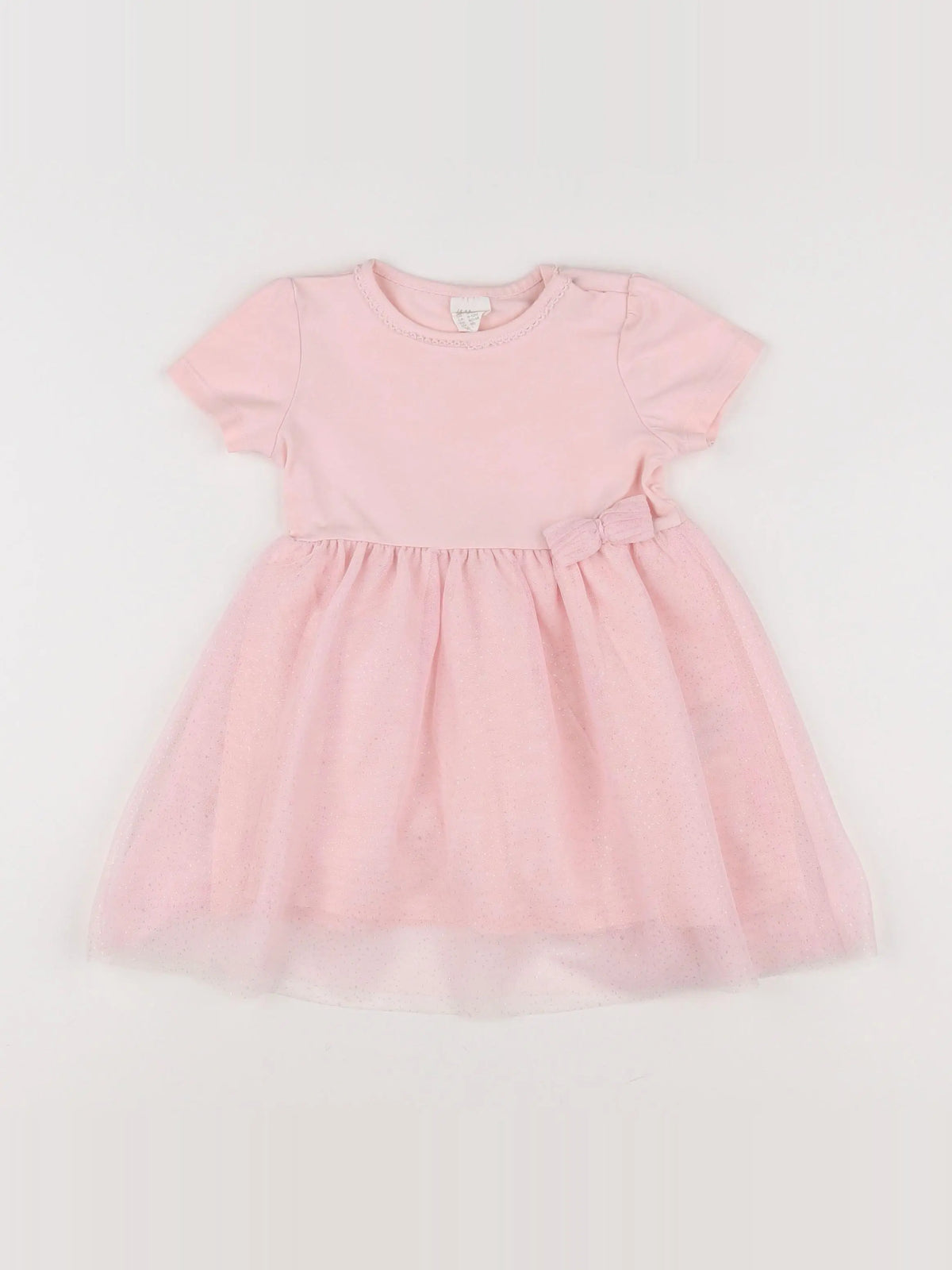 H&M - robe rose - 9/12 mois