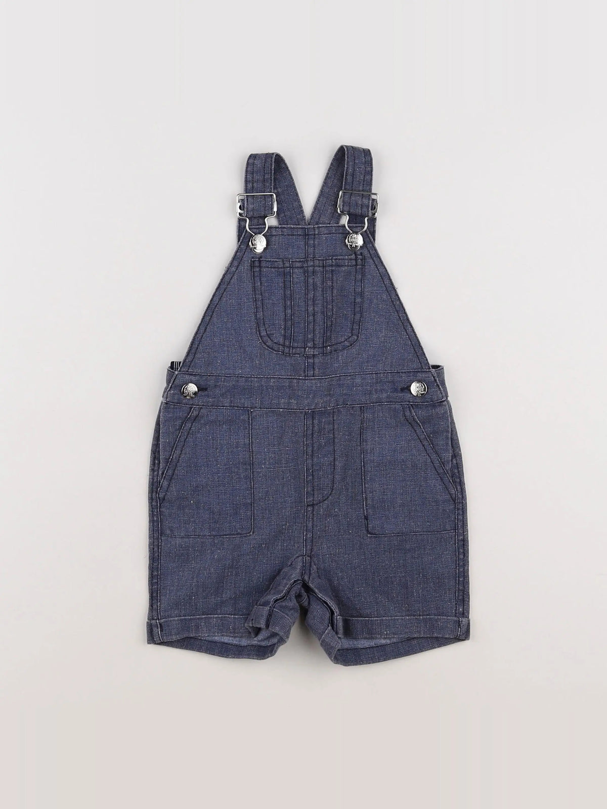 Buissonnière - salopette bleu - 9/12 mois