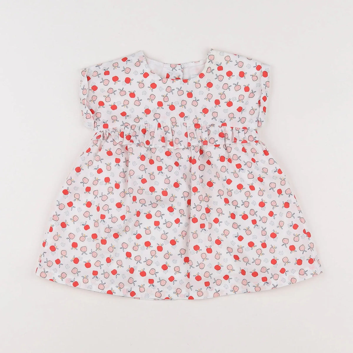 Vertbaudet - robe multicolore - 6 mois