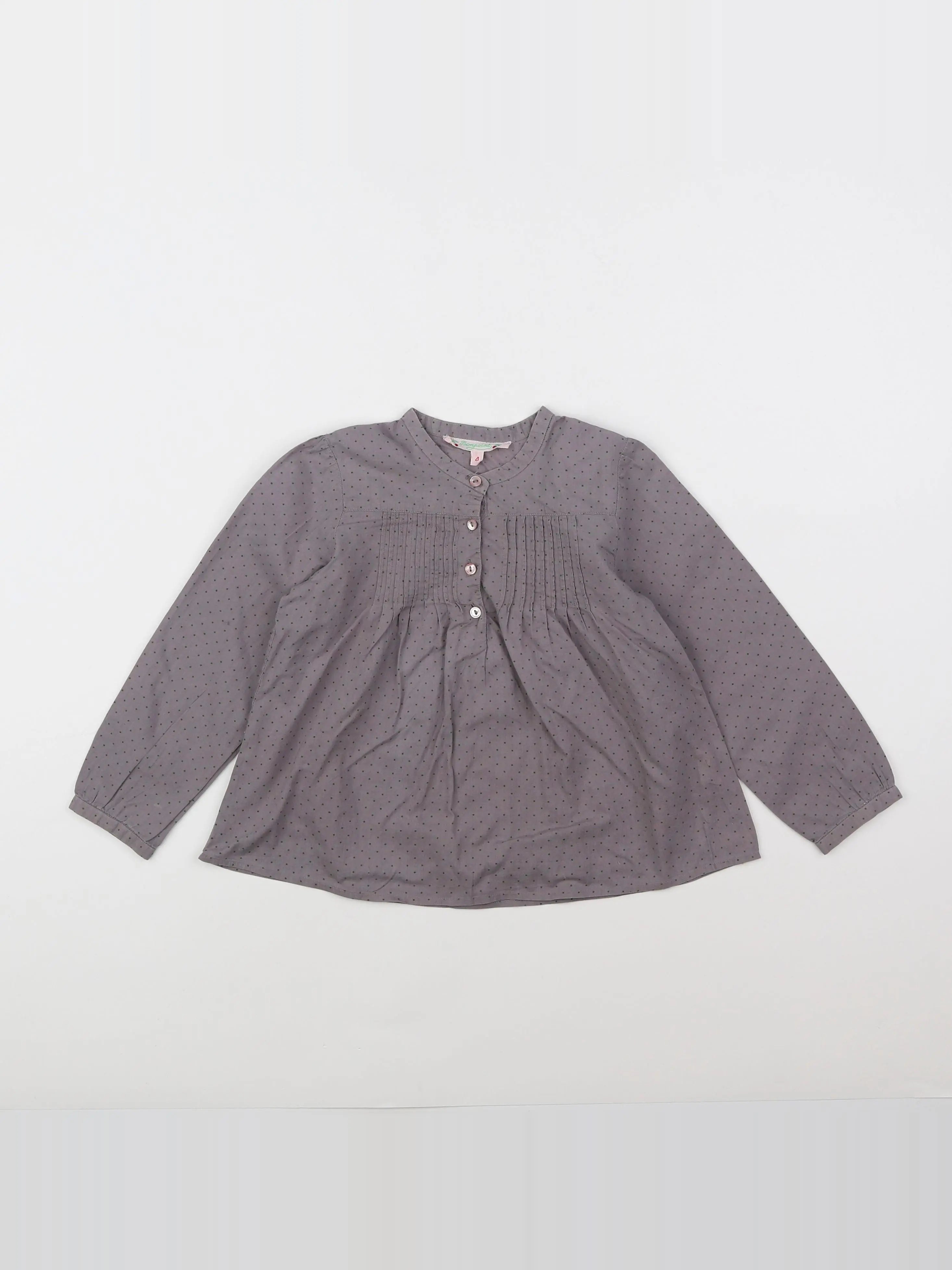 Bonpoint - blouse gris - 4 ans