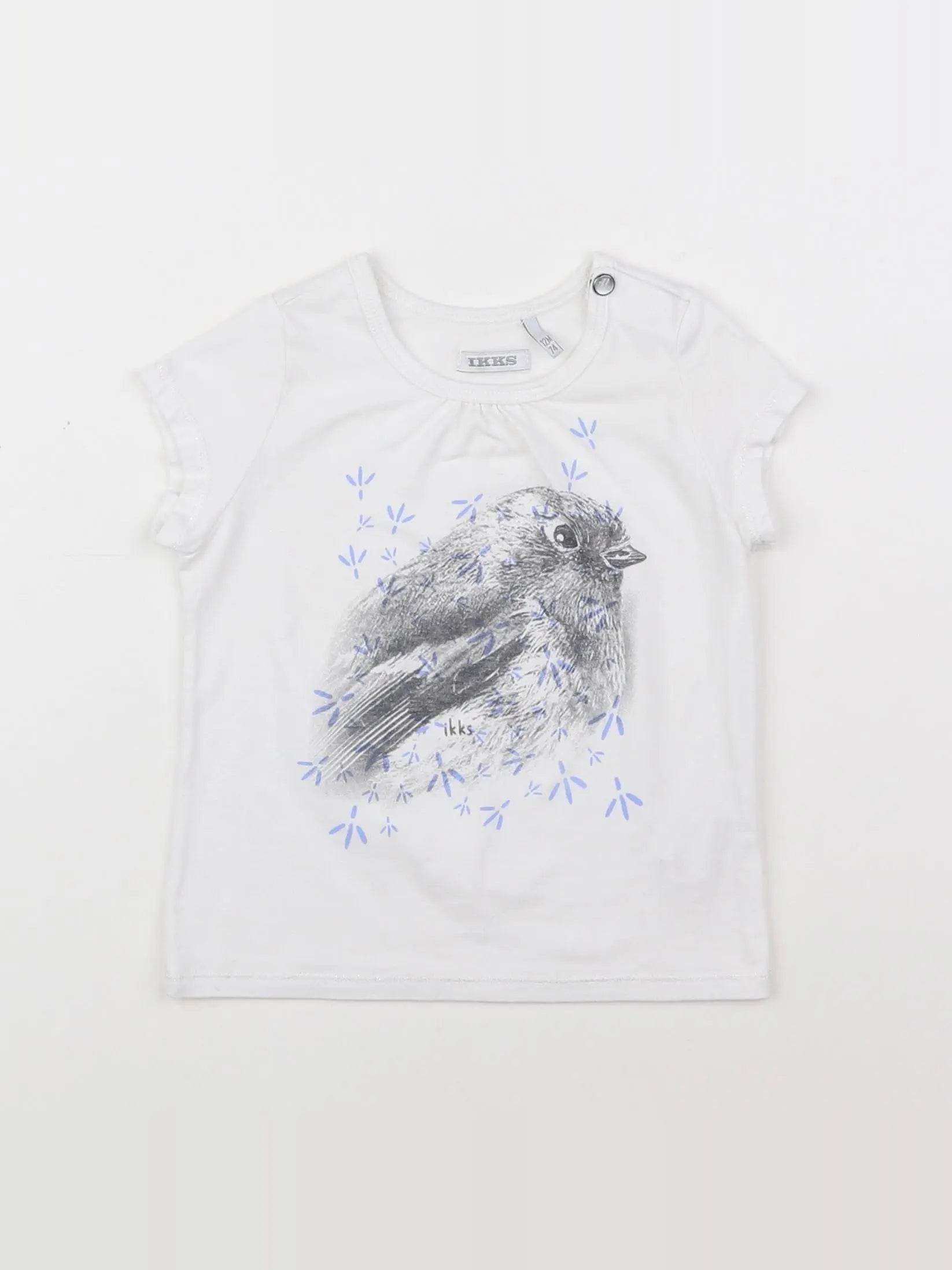 IKKS - tee-shirt blanc - 12 mois