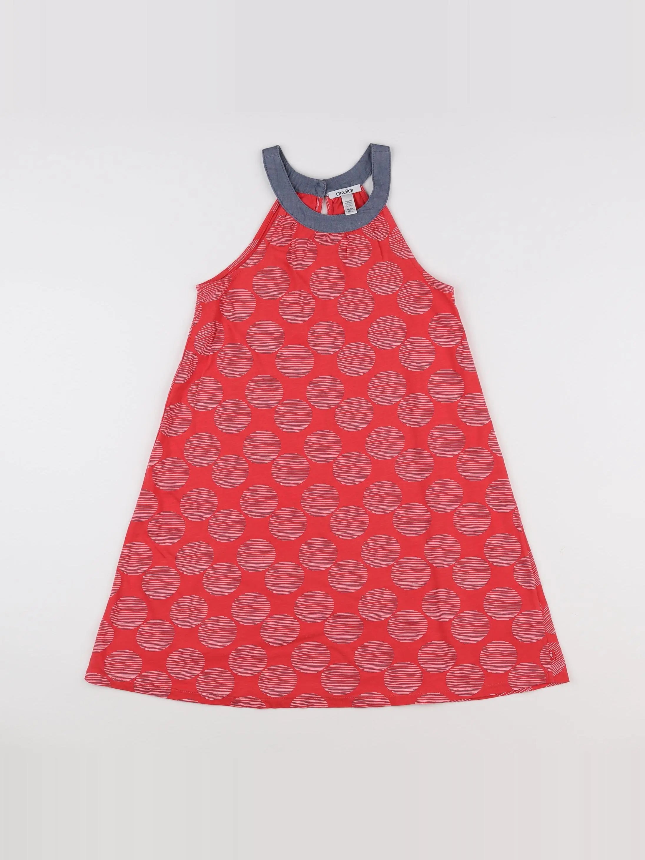 Okaidi - robe rouge - 10 ans