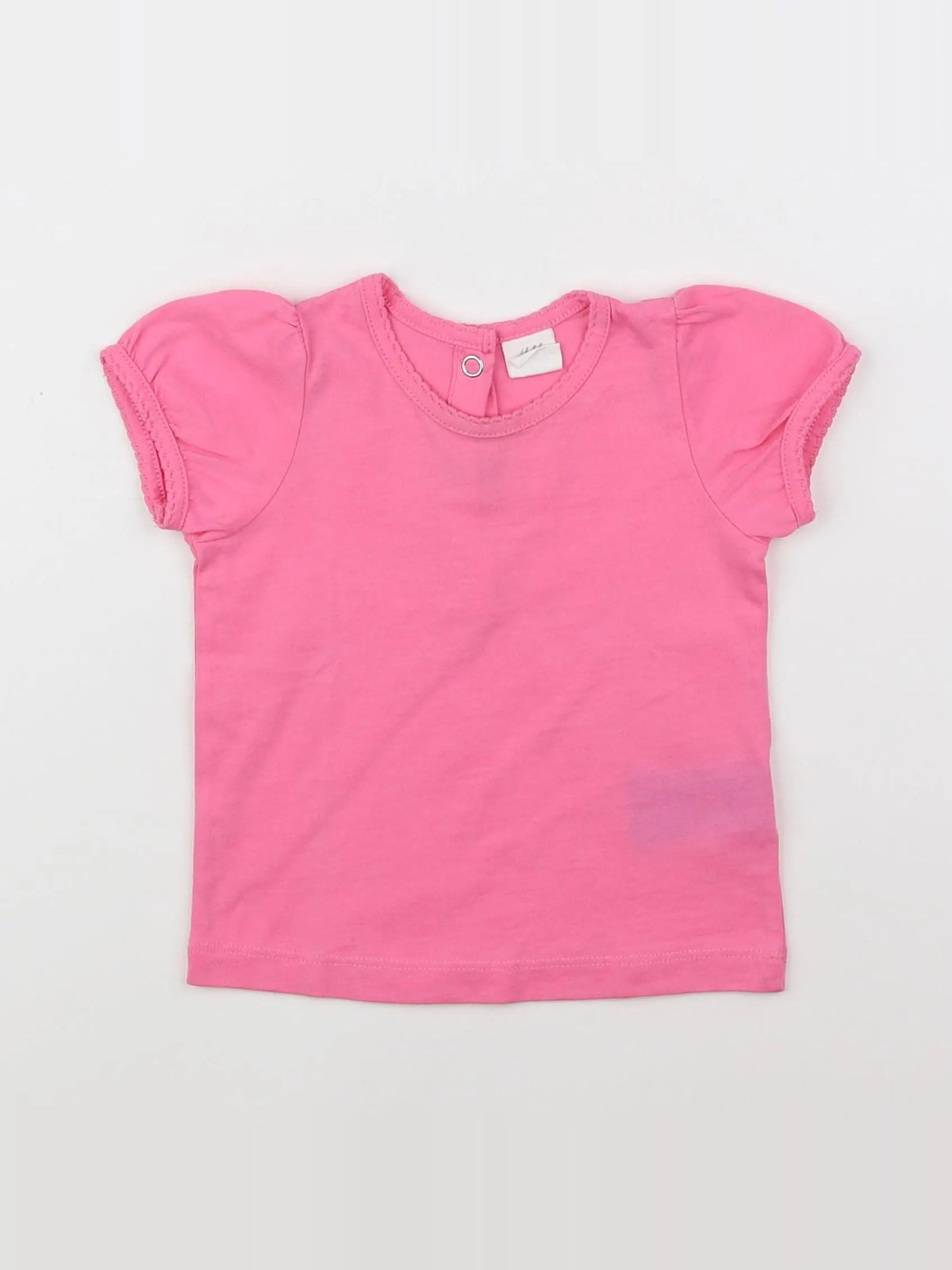 H&M - tee-shirt rose - 3/6 mois