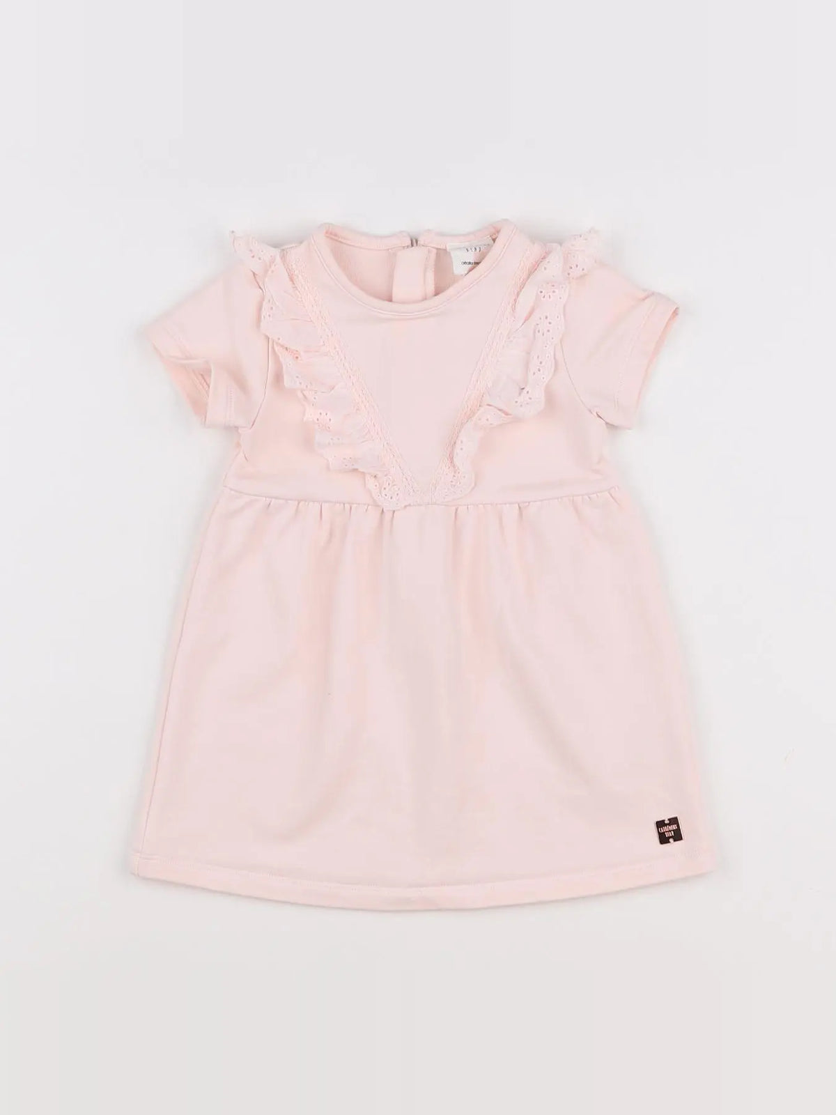 Carrément Beau - robe rose - 9 mois