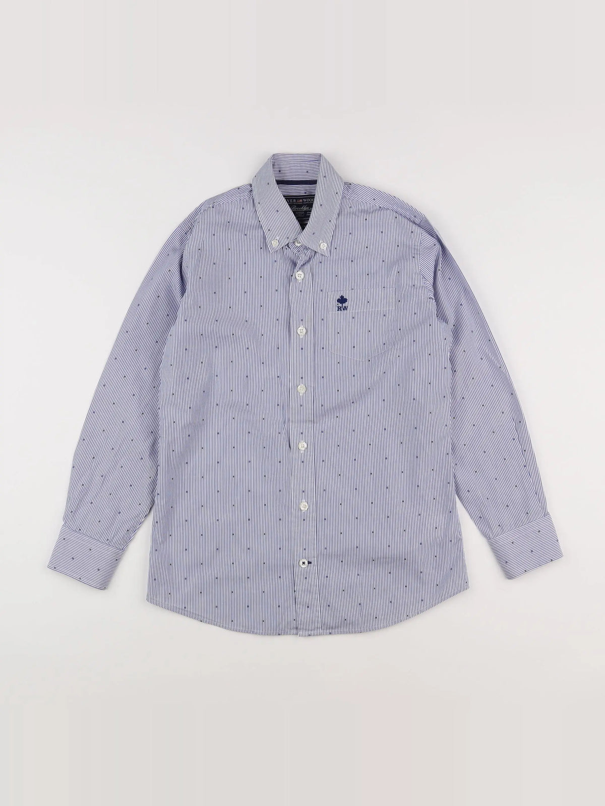 River Woods - chemise bleu - 10 ans