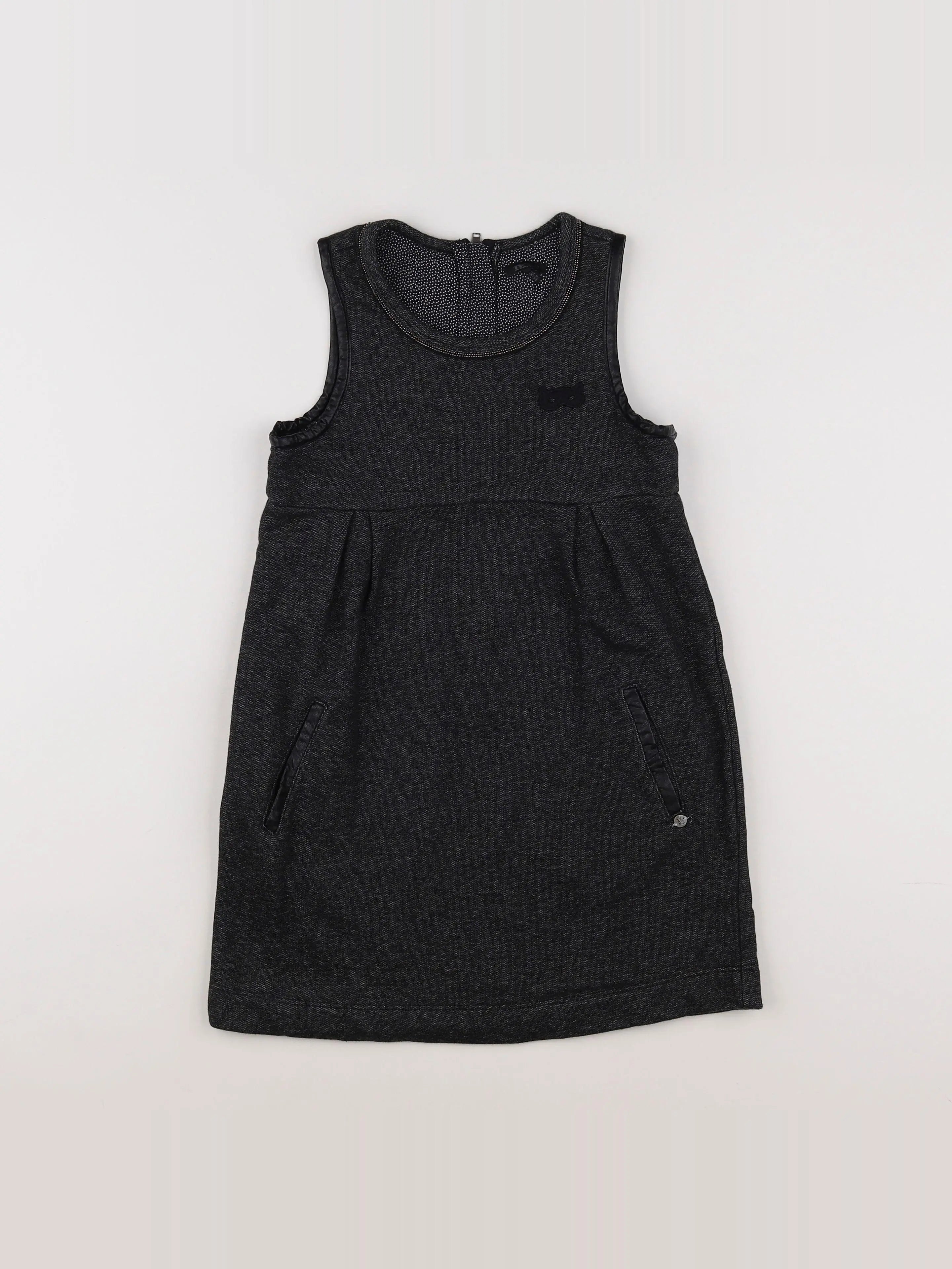 IKKS - robe gris - 8 ans