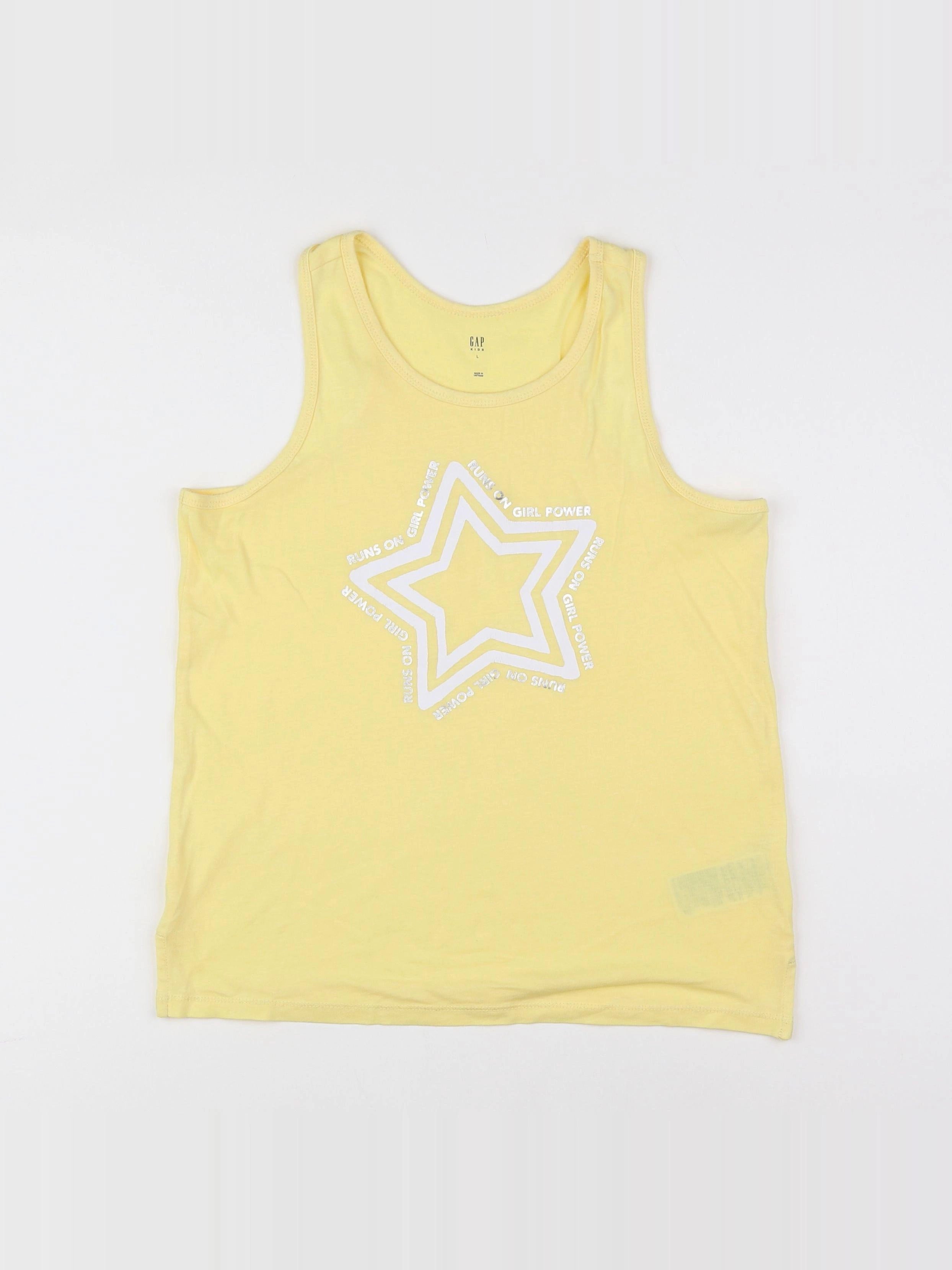 GAP - débardeur jaune - 14 ans