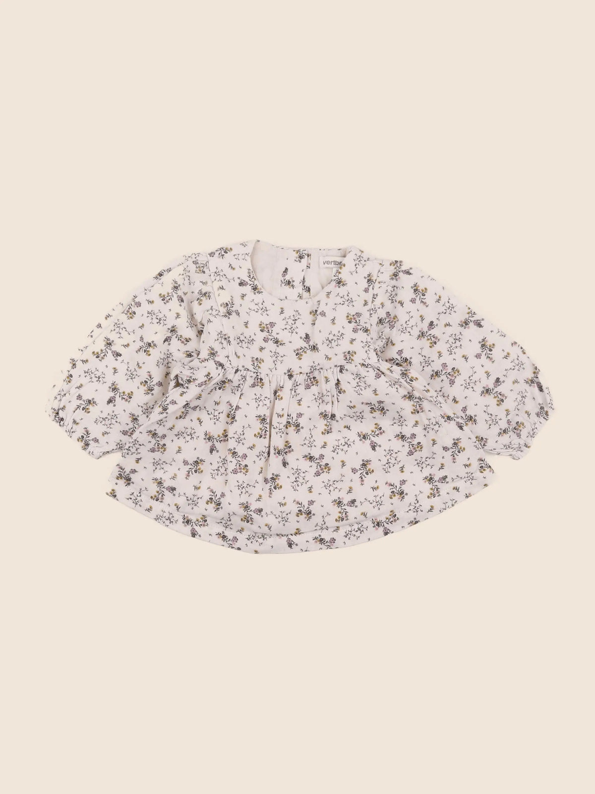 Vertbaudet - tee-shirt beige - 6 mois