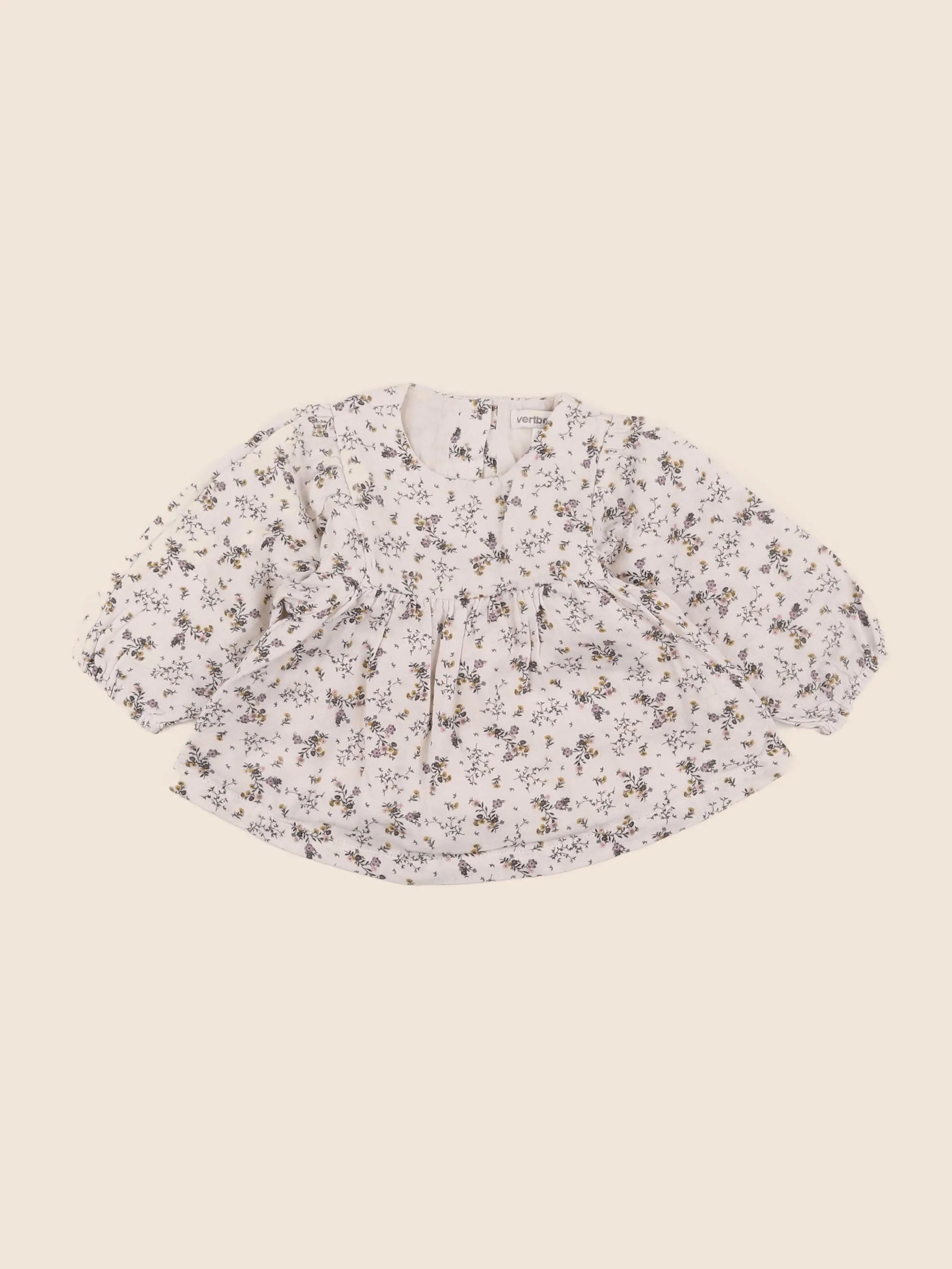 Vertbaudet - tee-shirt beige - 6 mois