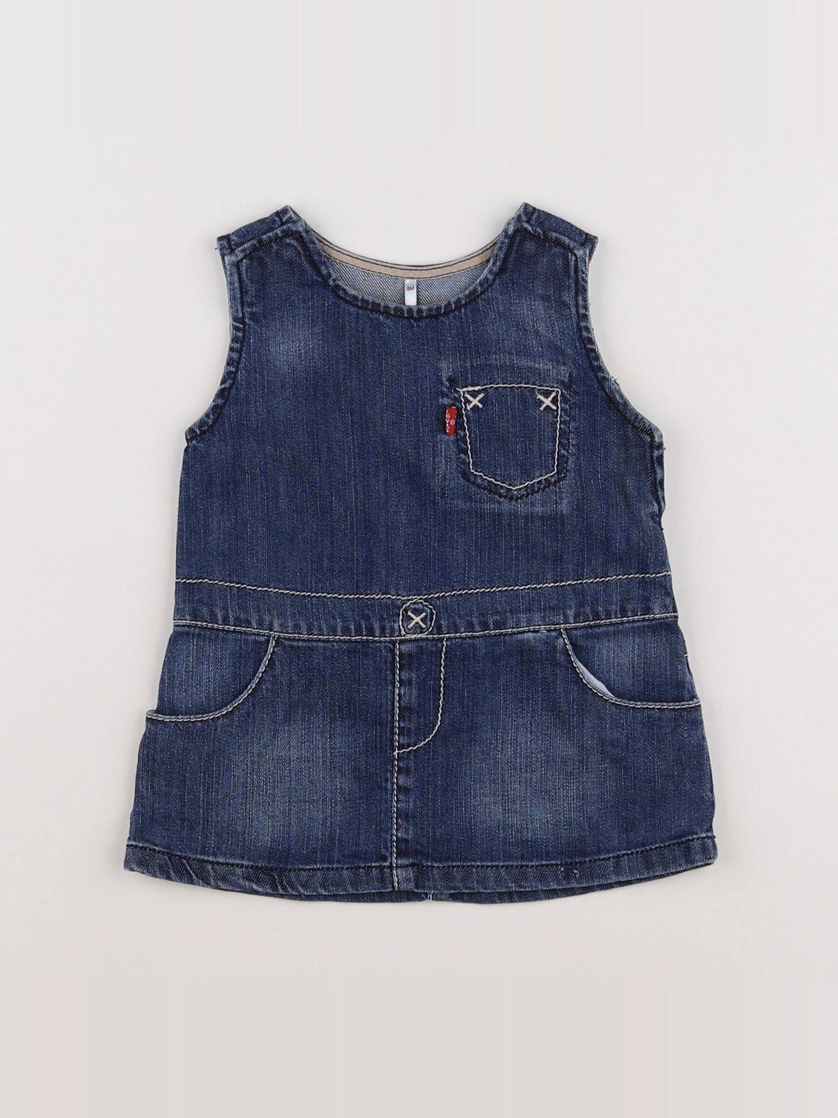 Levi's - robe bleu - 6 mois