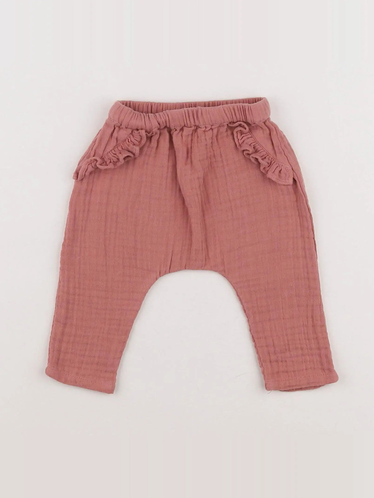 Boutchou - sarouel rose - 3 mois