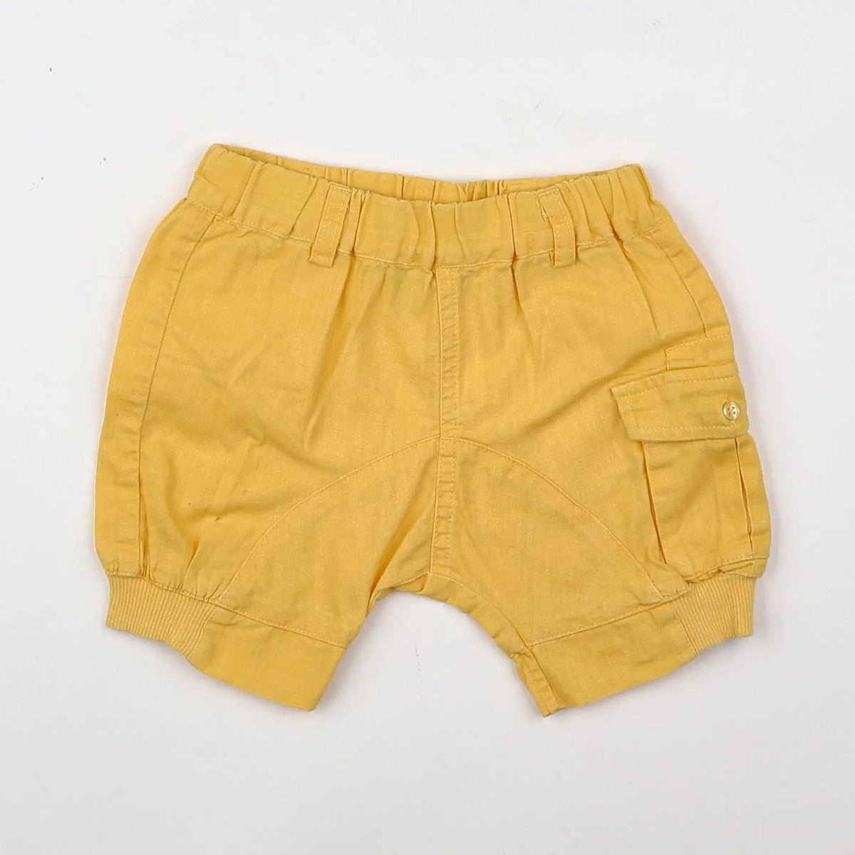 Vertbaudet - short jaune - 18 mois