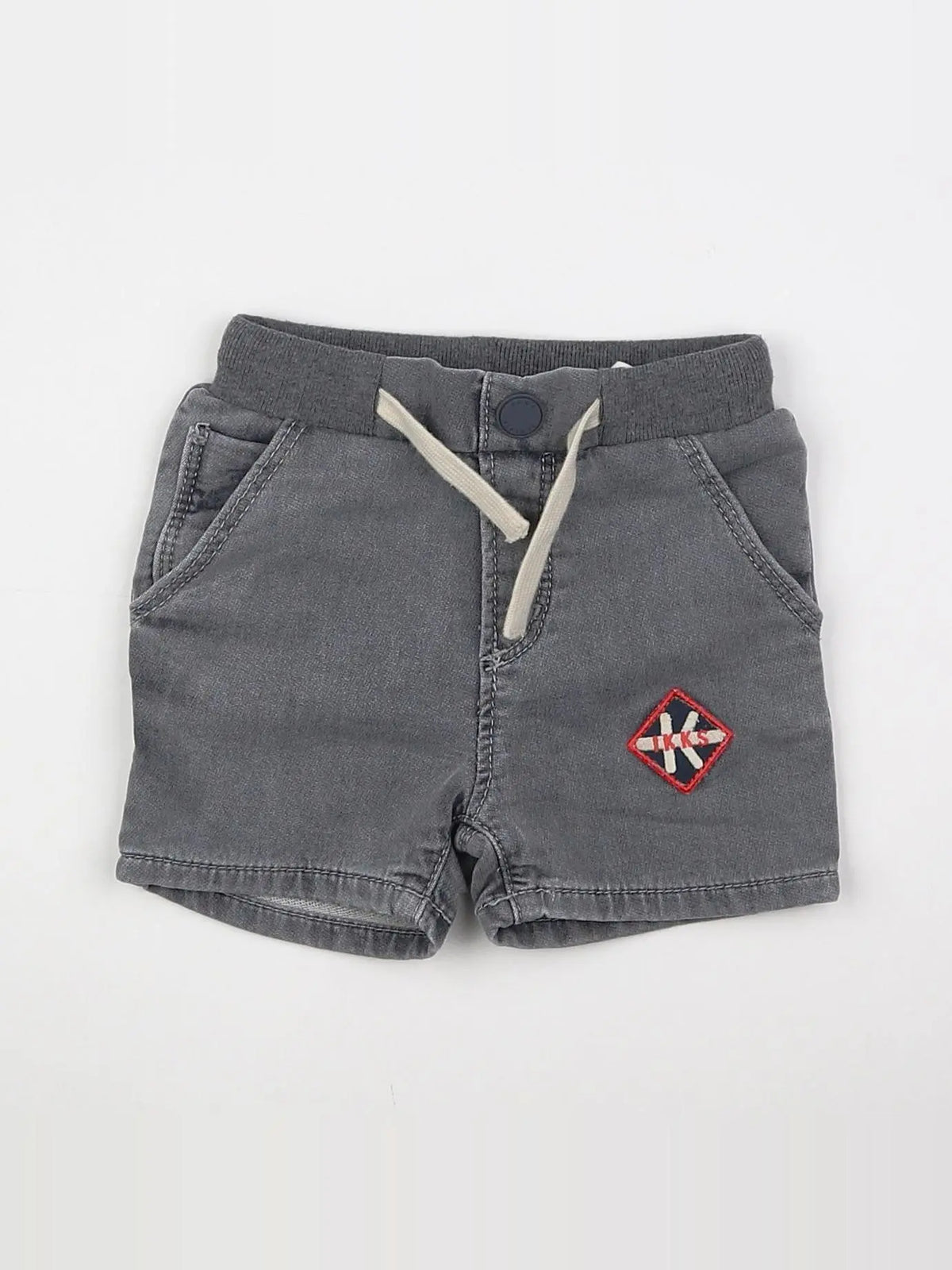 IKKS - short gris - 6 mois