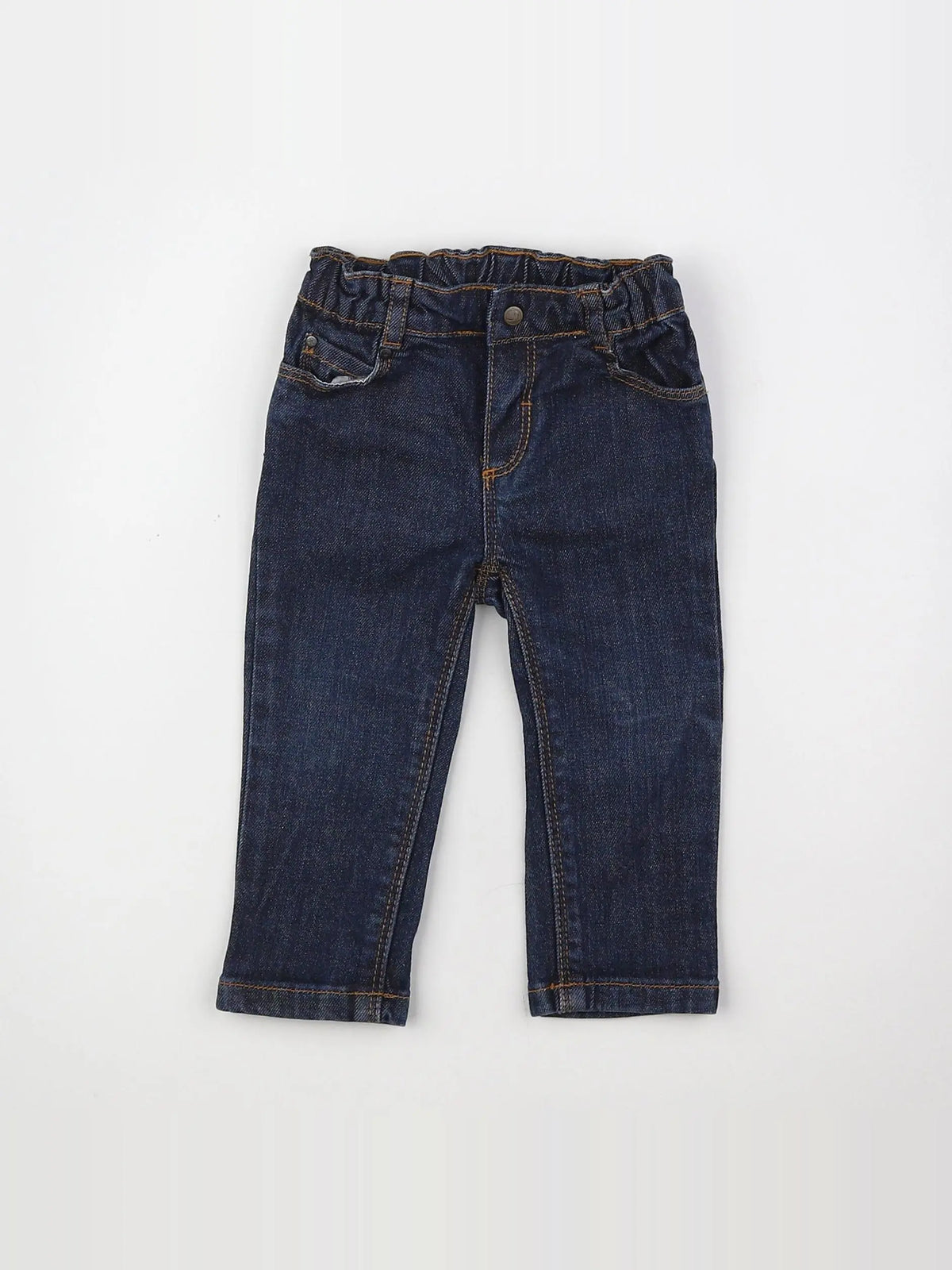 Petit Bateau - jean bleu - 12 mois