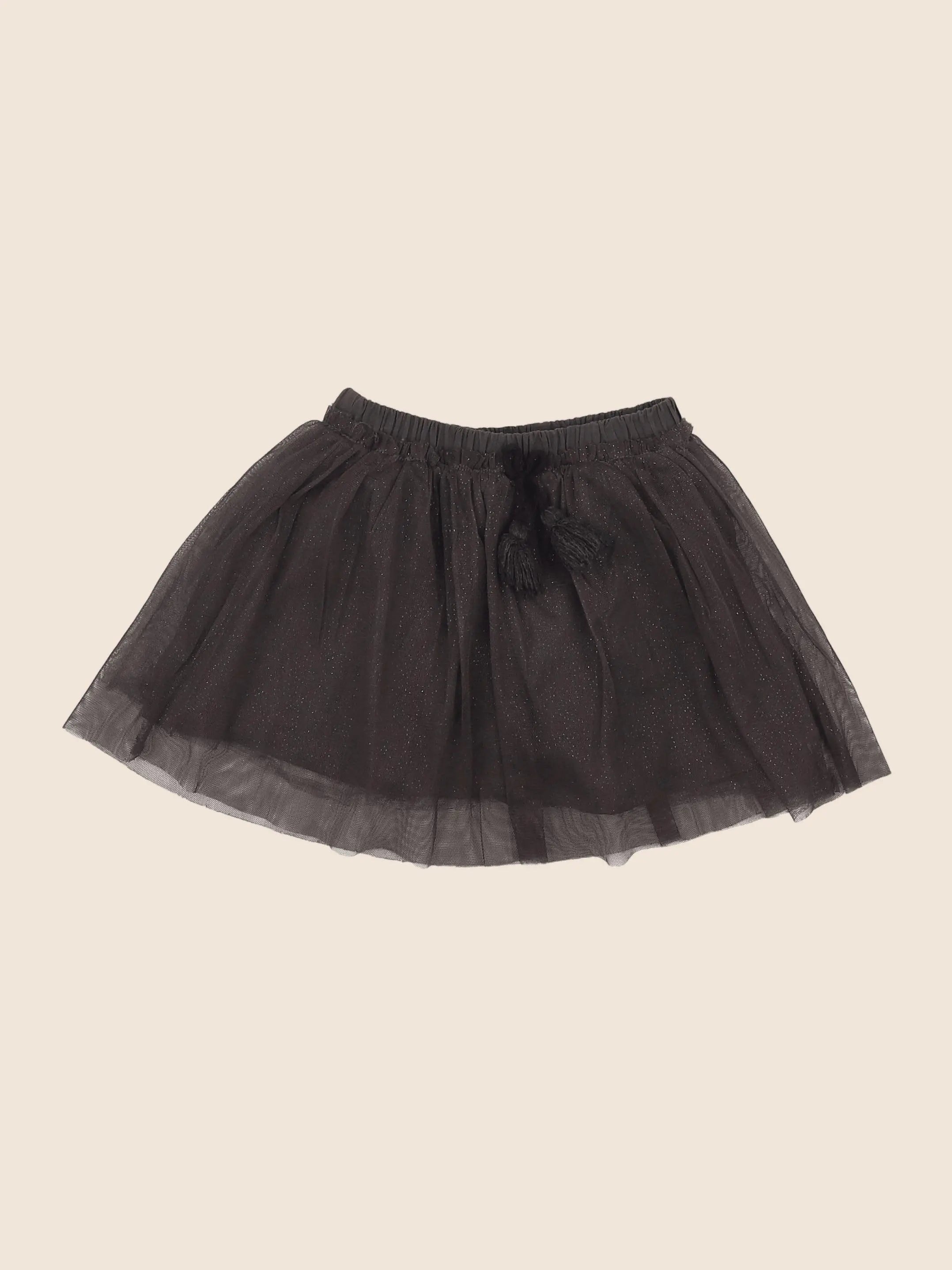 Zara - jupe marron, noir - 2/3 ans