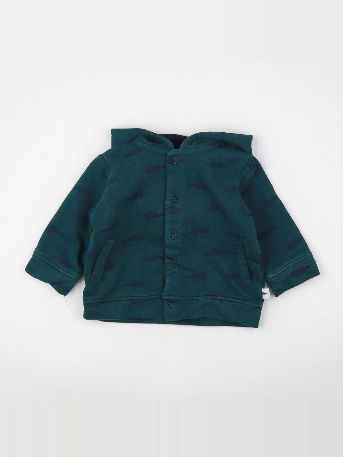 Absorba - sweat vert, bleu - 6 mois