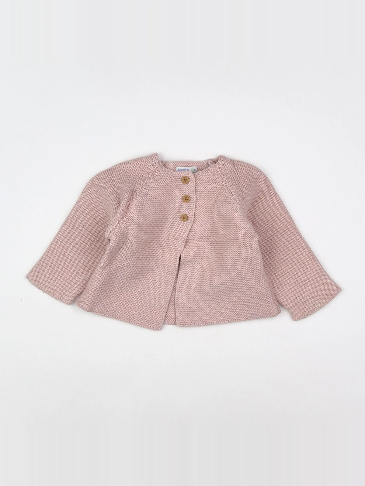 Boutchou - gilet rose - 6 mois