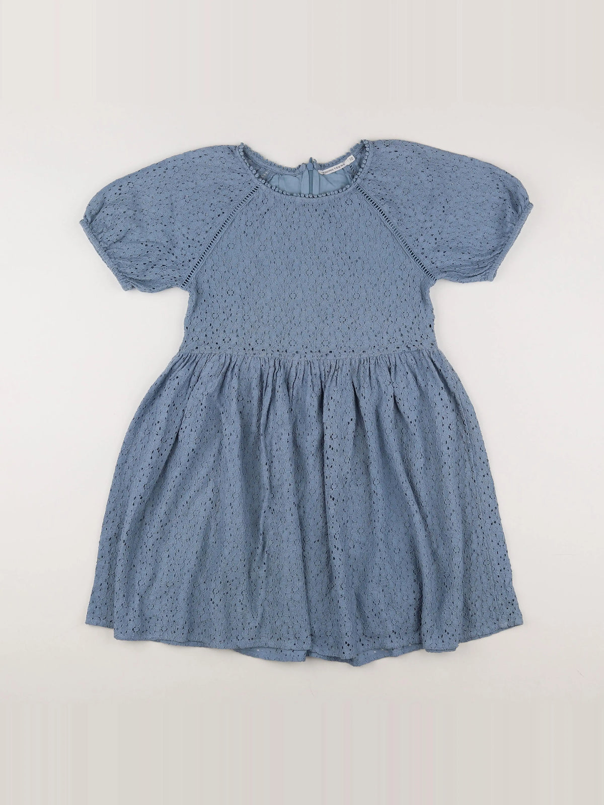 Monoprix - robe bleu - 10 ans